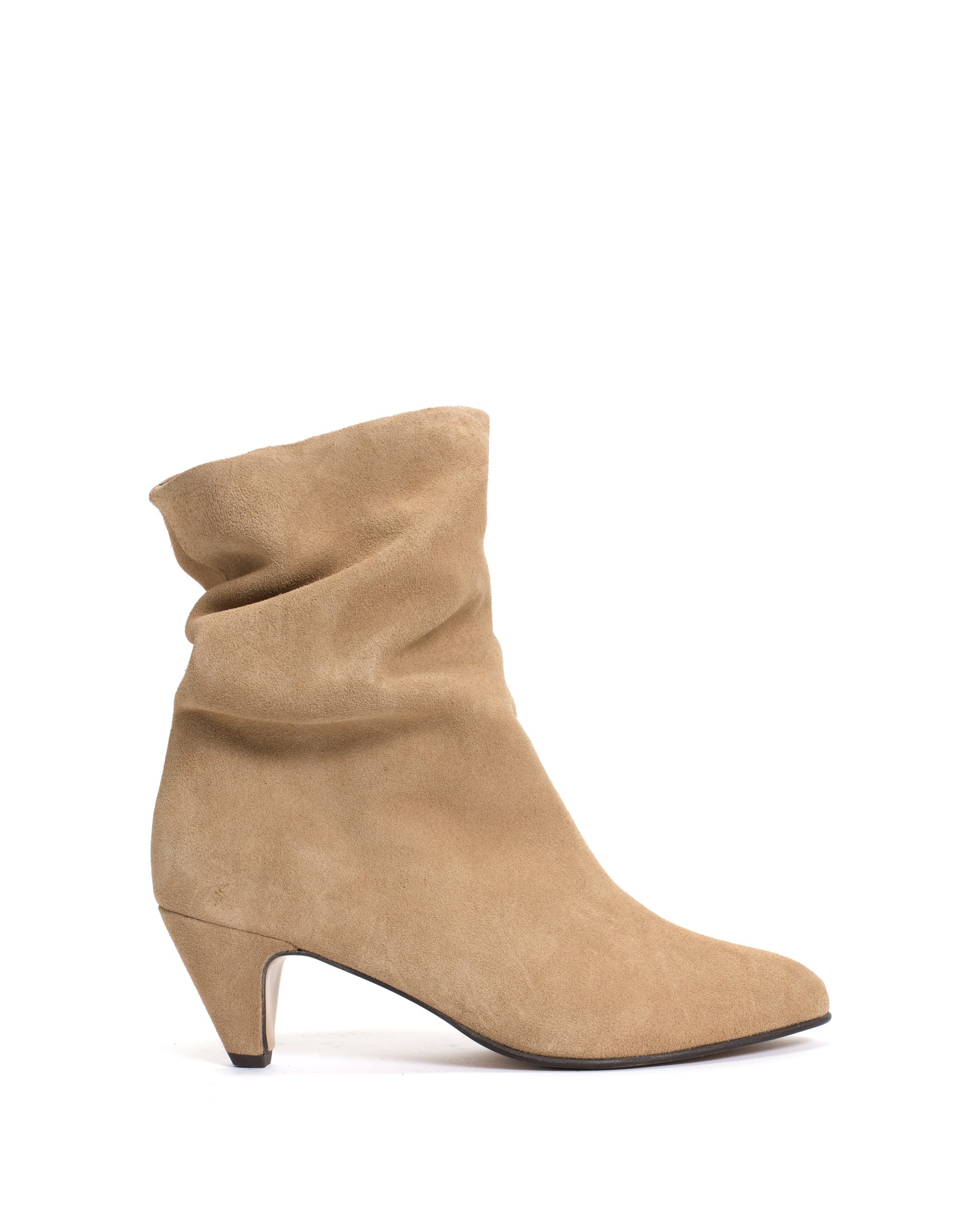 Vully 50 stiletto Calf suede Desert sand