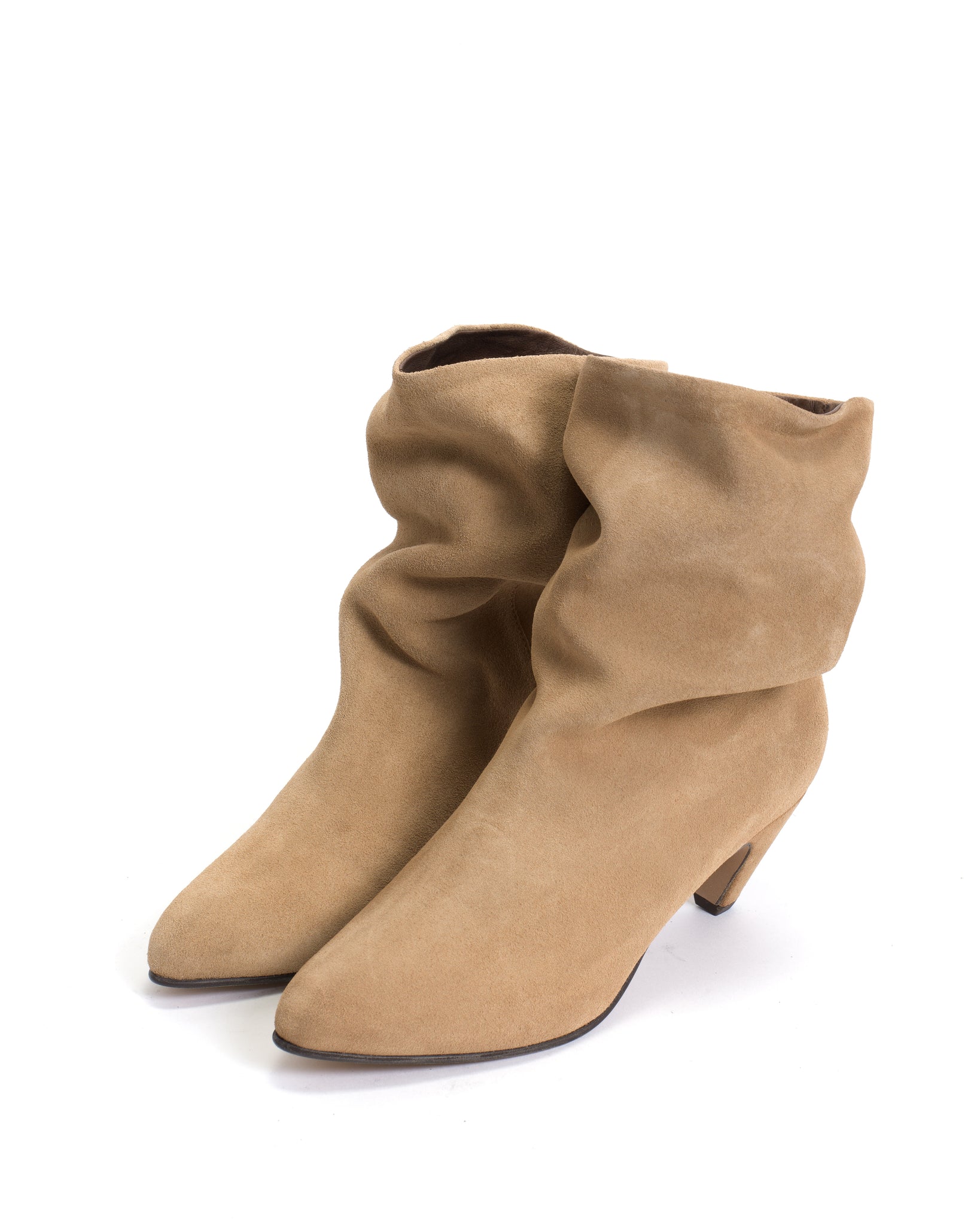 Vully 50 stiletto Calf suede Desert sand