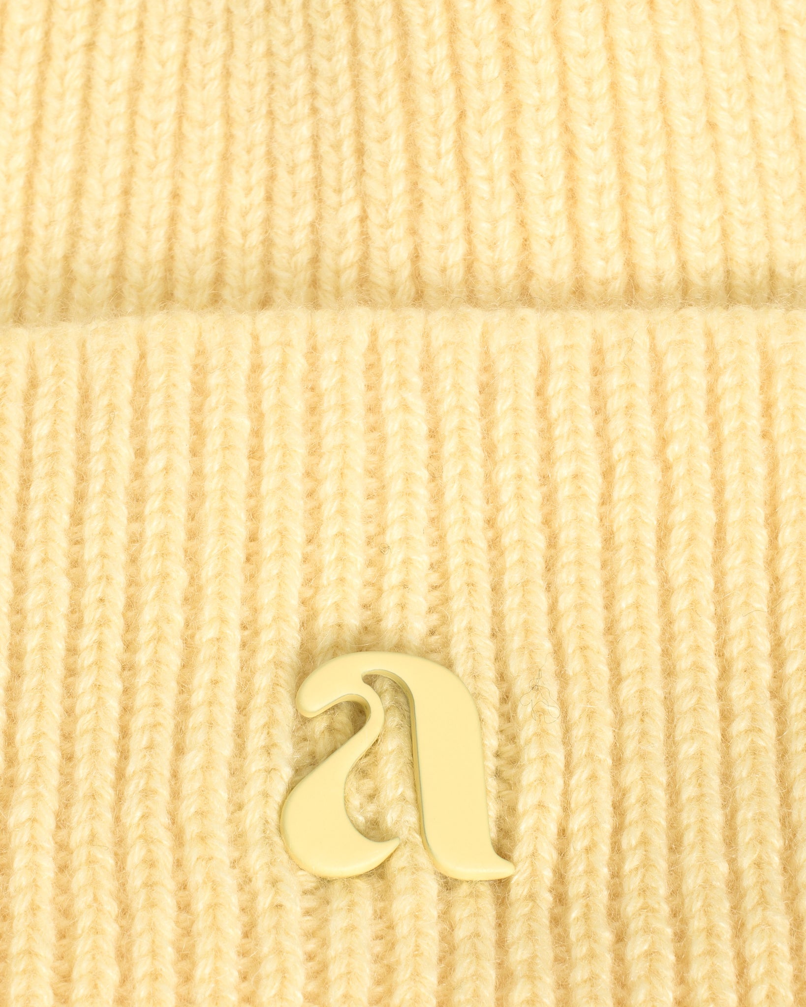 Vinni beanie 100% cashmere Pineapple ice