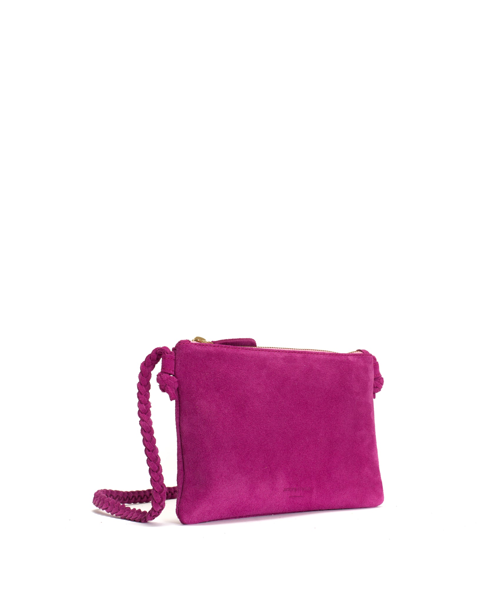 Thinna clutch Calf suede Raspberry - Anonymous Copenhagen