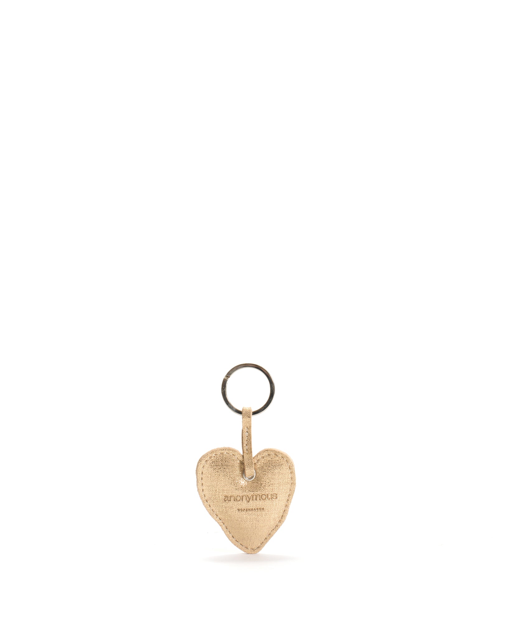 Keyring Linen metallic goat Gold - Anonymous Copenhagen