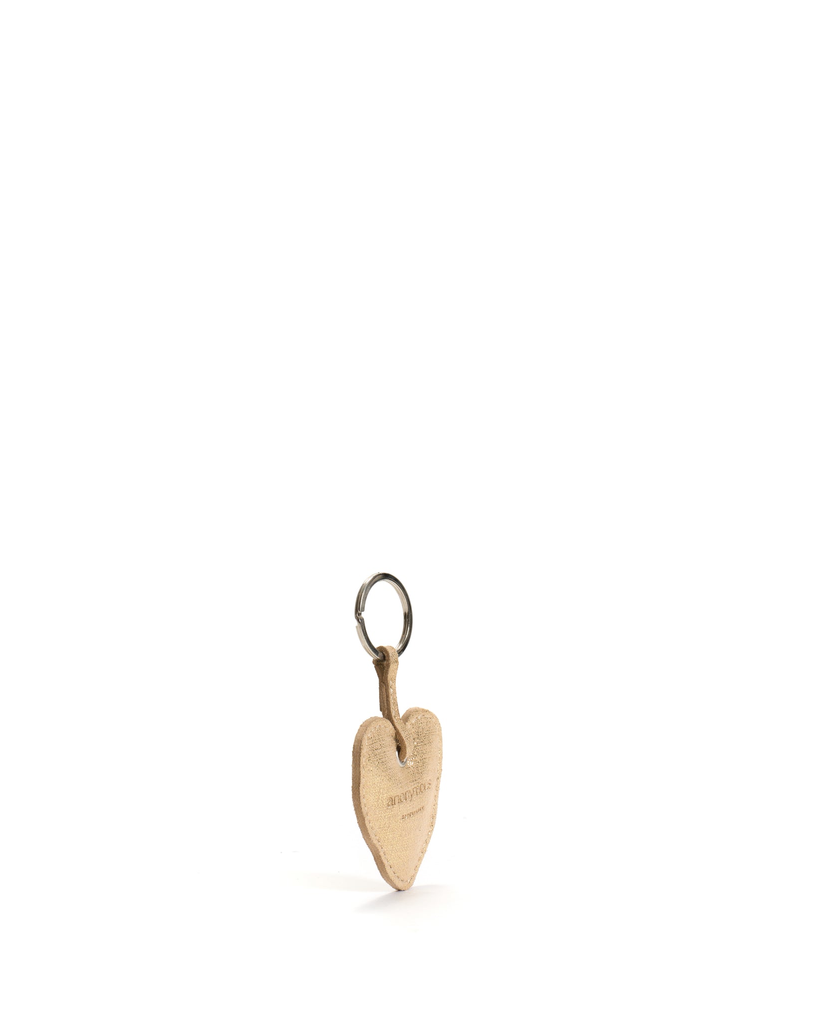 Keyring Linen metallic goat Gold - Anonymous Copenhagen