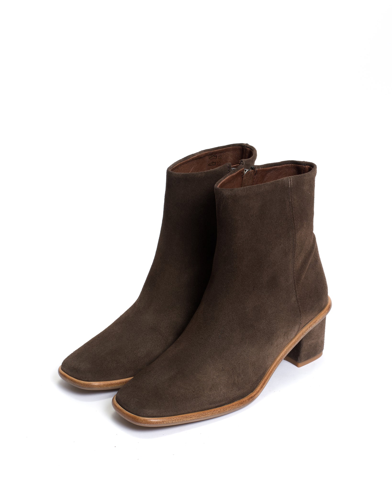 Orielle Calf suede Coffee brown