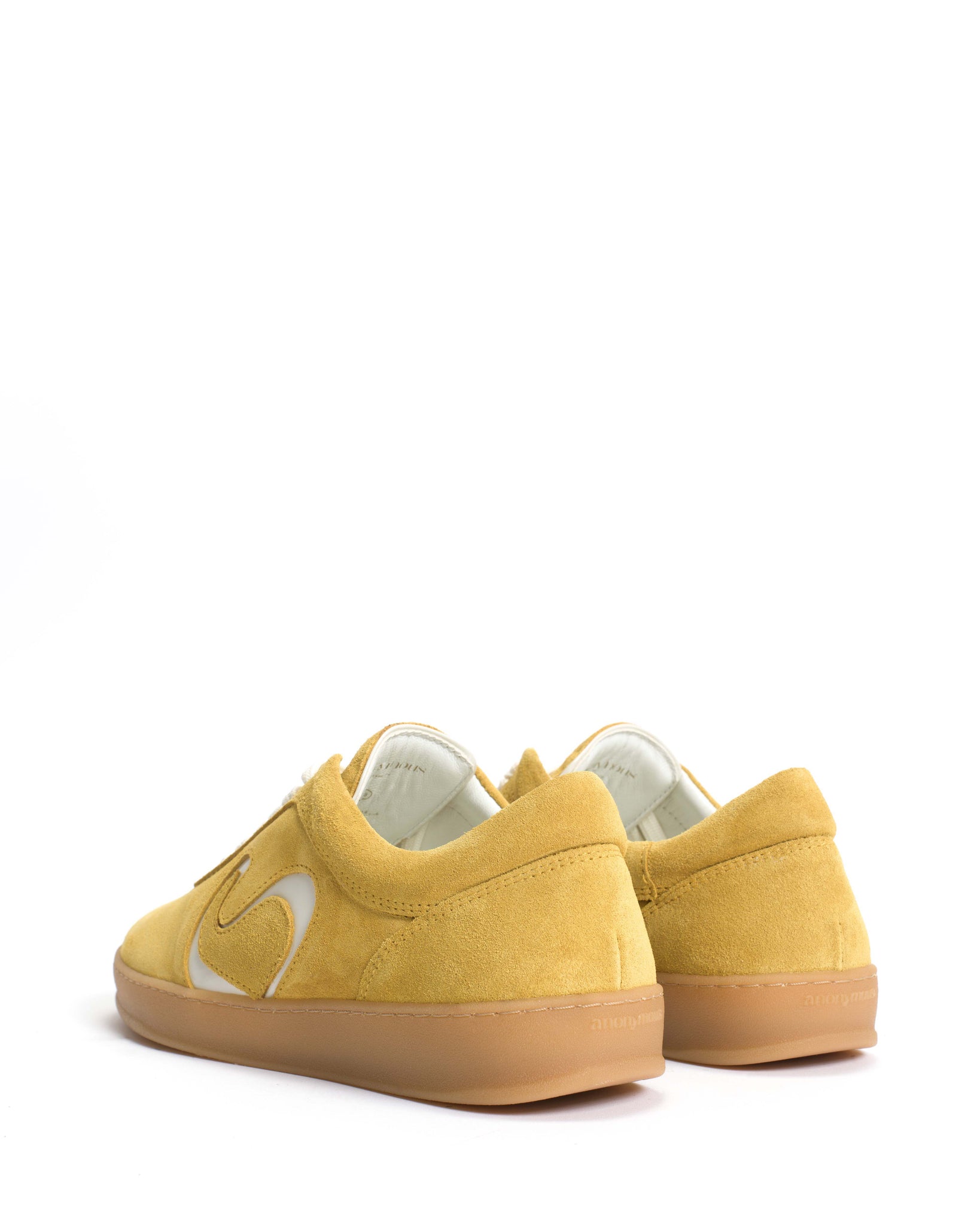 Blaire Calf suede & polished soft calf Pineapple ice & sand white