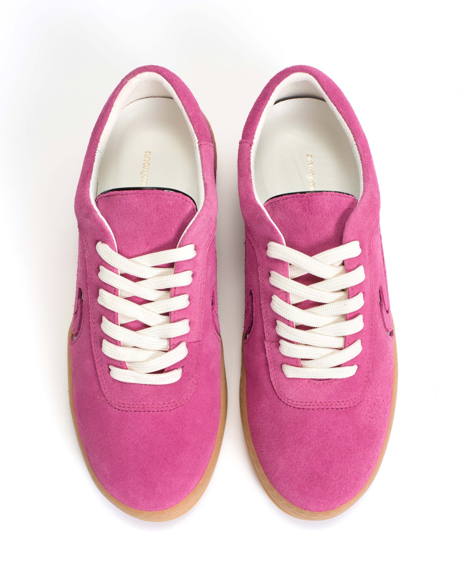 Blaire Calf suede & polished soft calf Raspberry sorbet & black