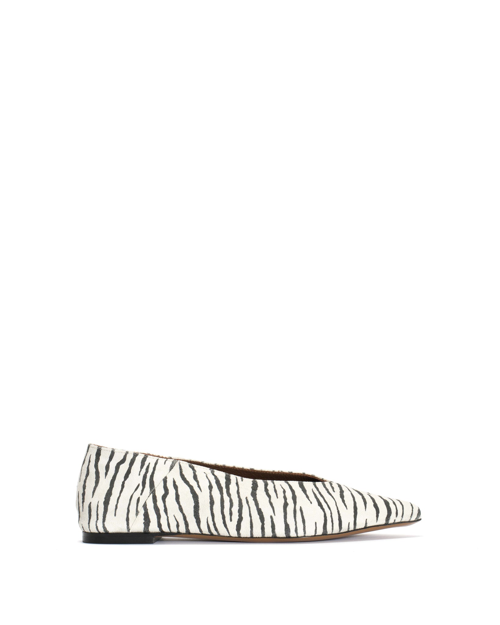 Cassie Calf suede print Zebra - Anonymous Copenhagen