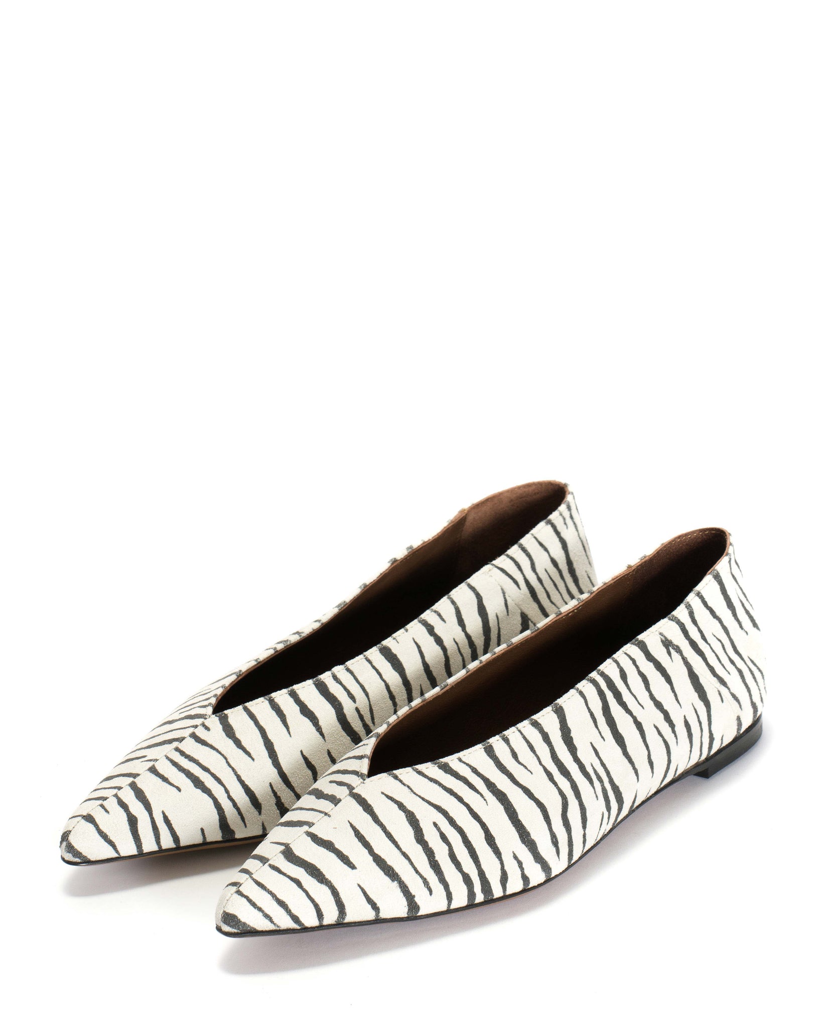 Cassie Calf suede print Zebra - Anonymous Copenhagen