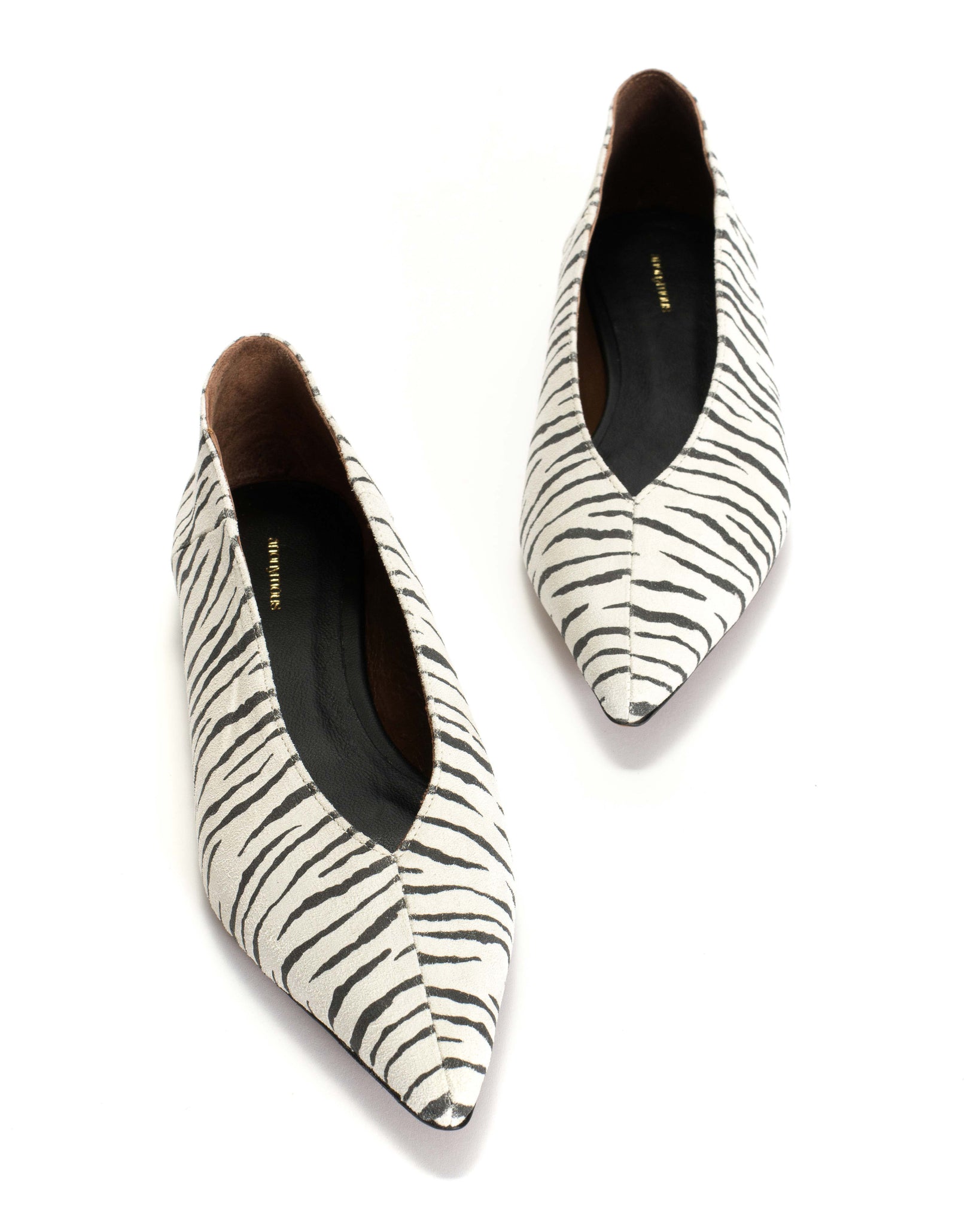 Cassie Calf suede print Zebra - Anonymous Copenhagen