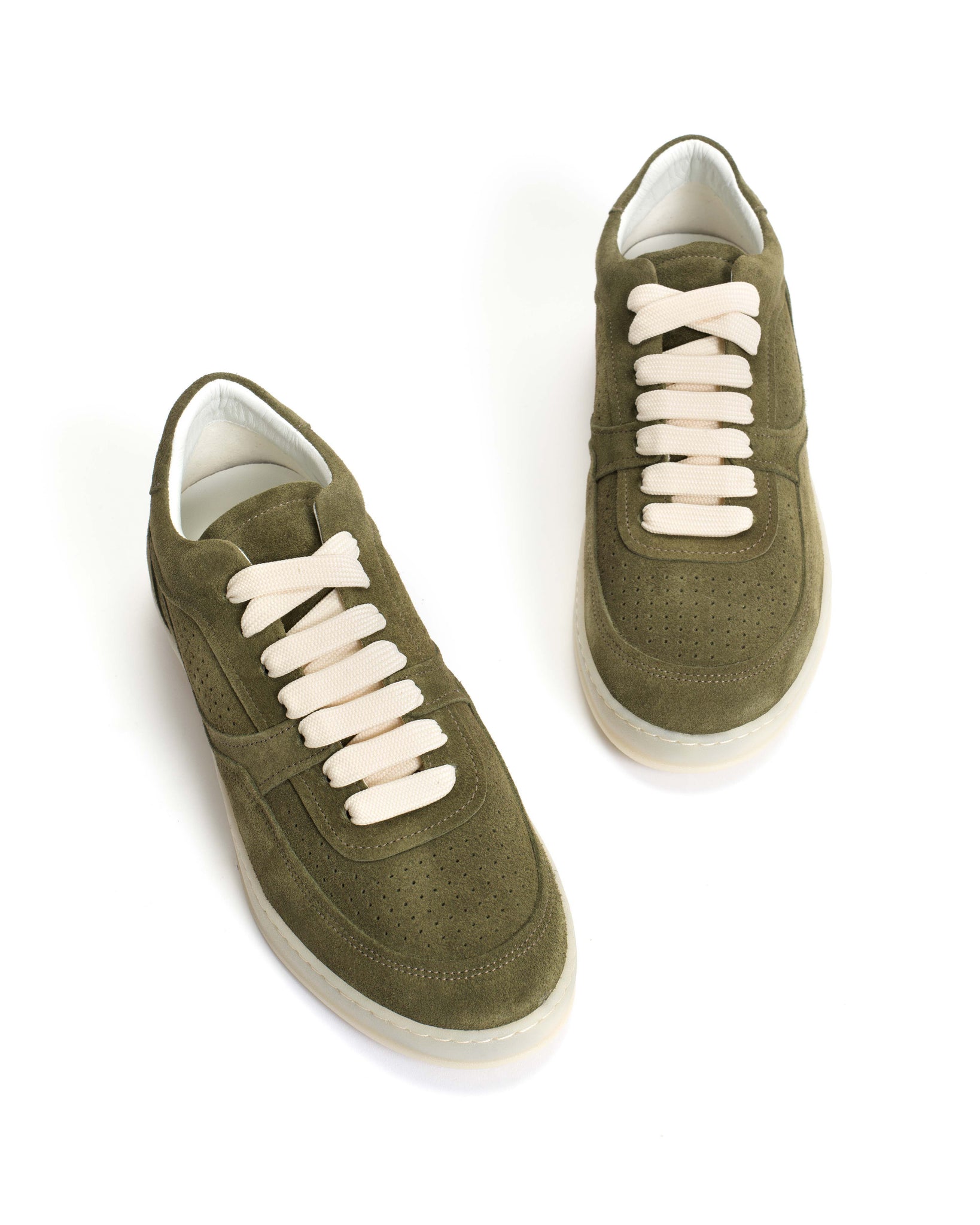 Elevate Calf suede Olive green