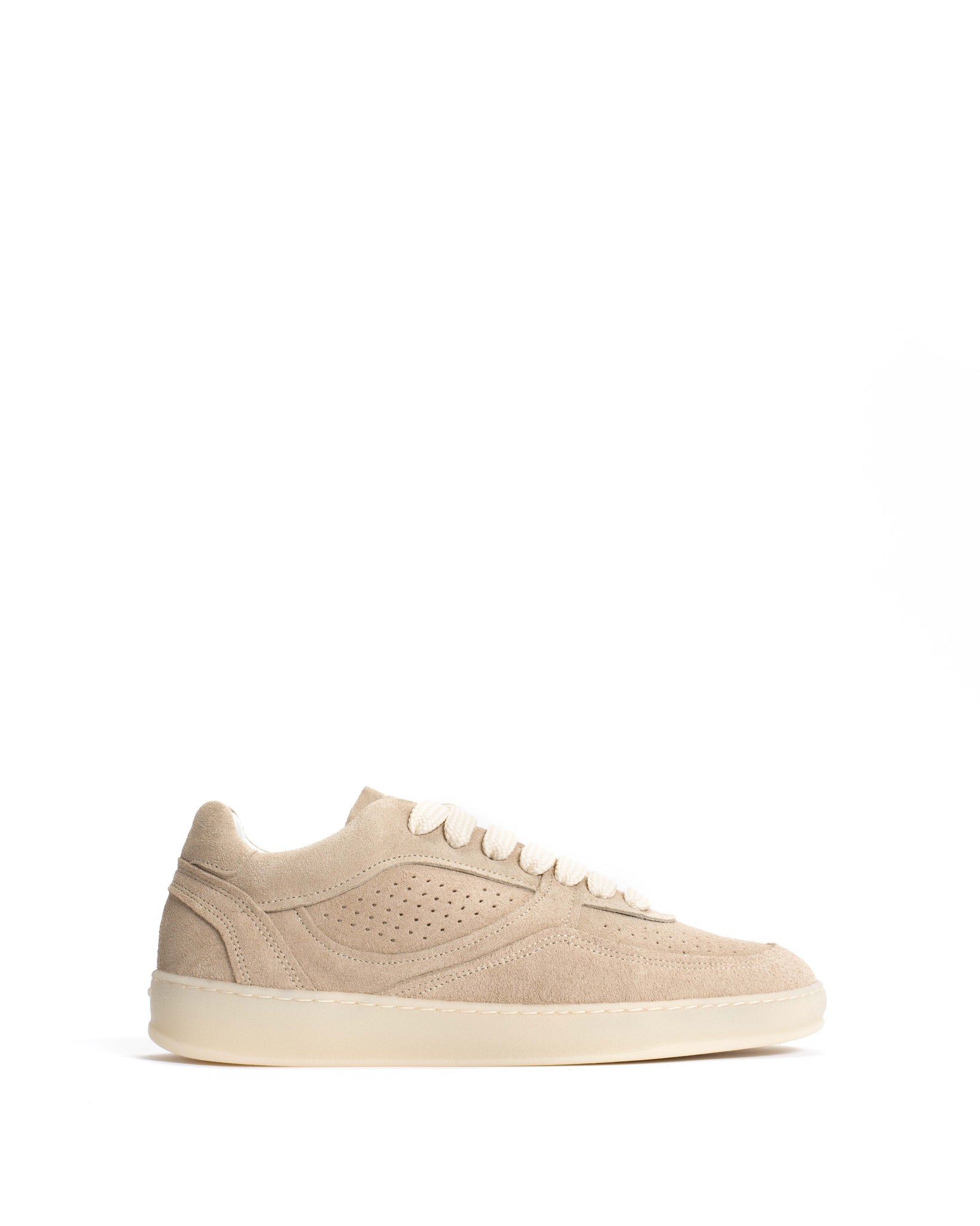 Elevate Calf suede White sand