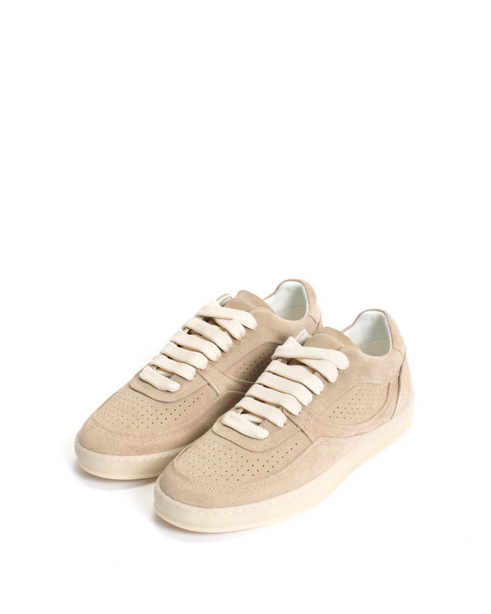 Elevate Calf suede White sand