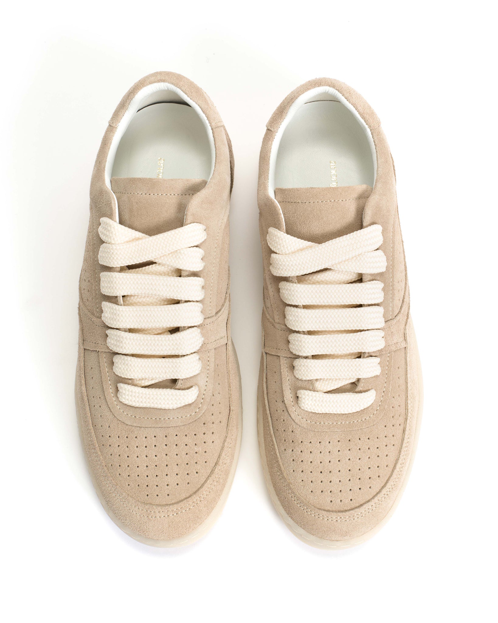 Elevate Calf suede White sand