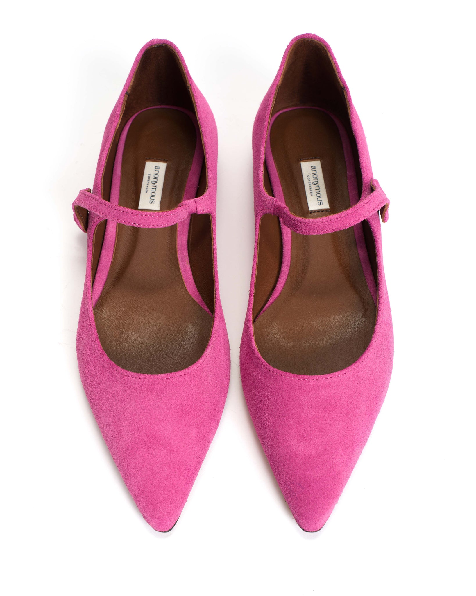 Fifi Calf suede Raspberry sorbet