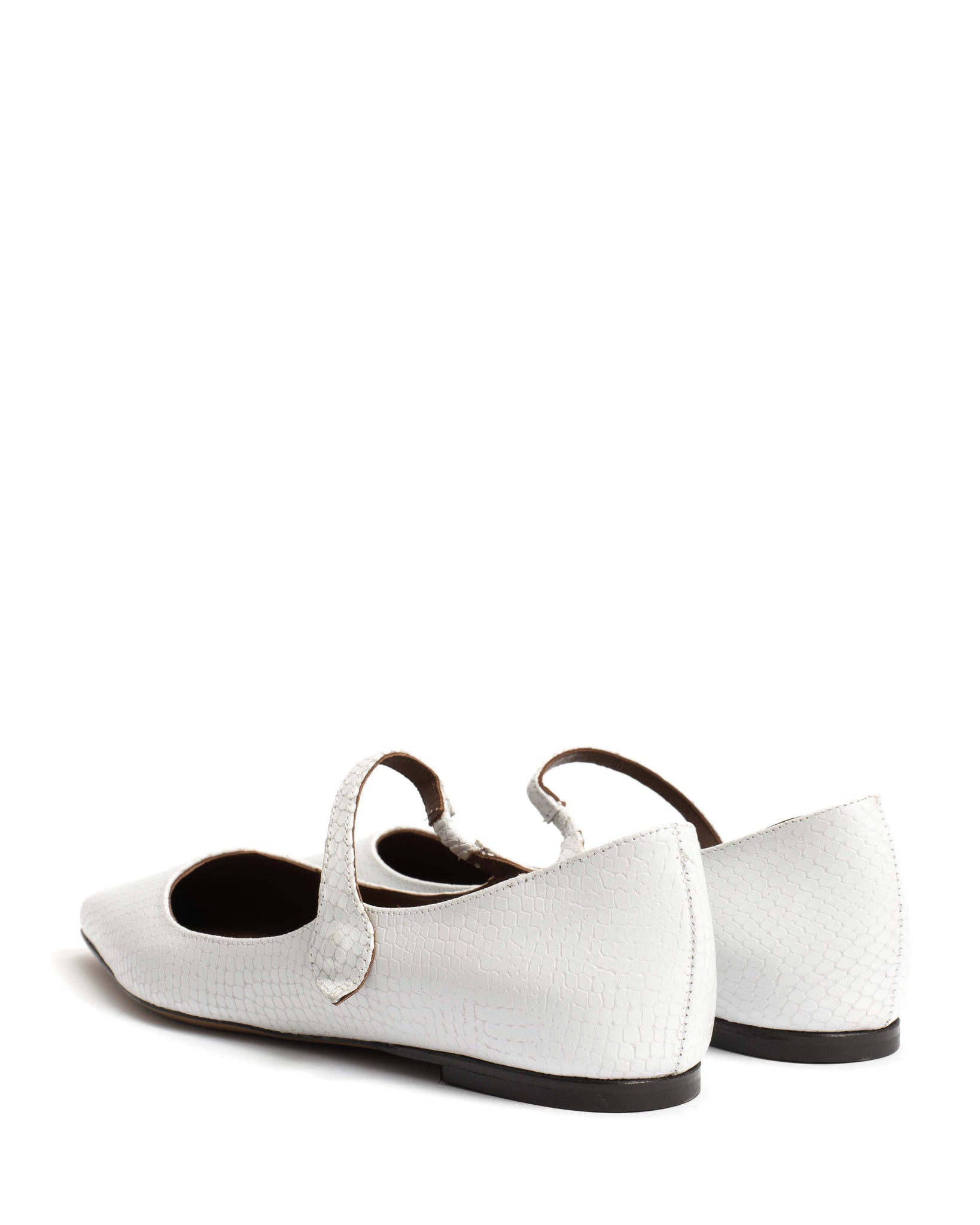 Fifi Snake calf White