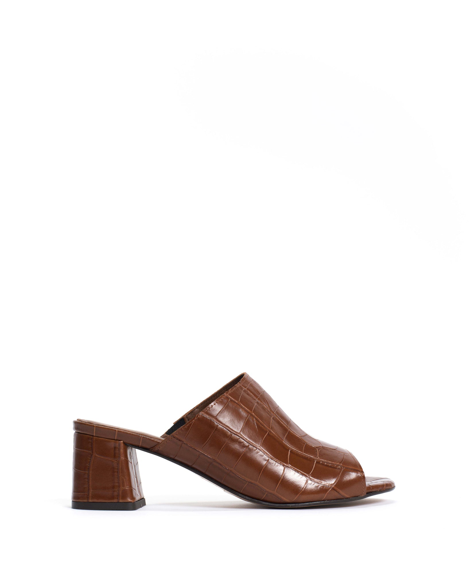 Horizon 55 Croco calf Chocolate