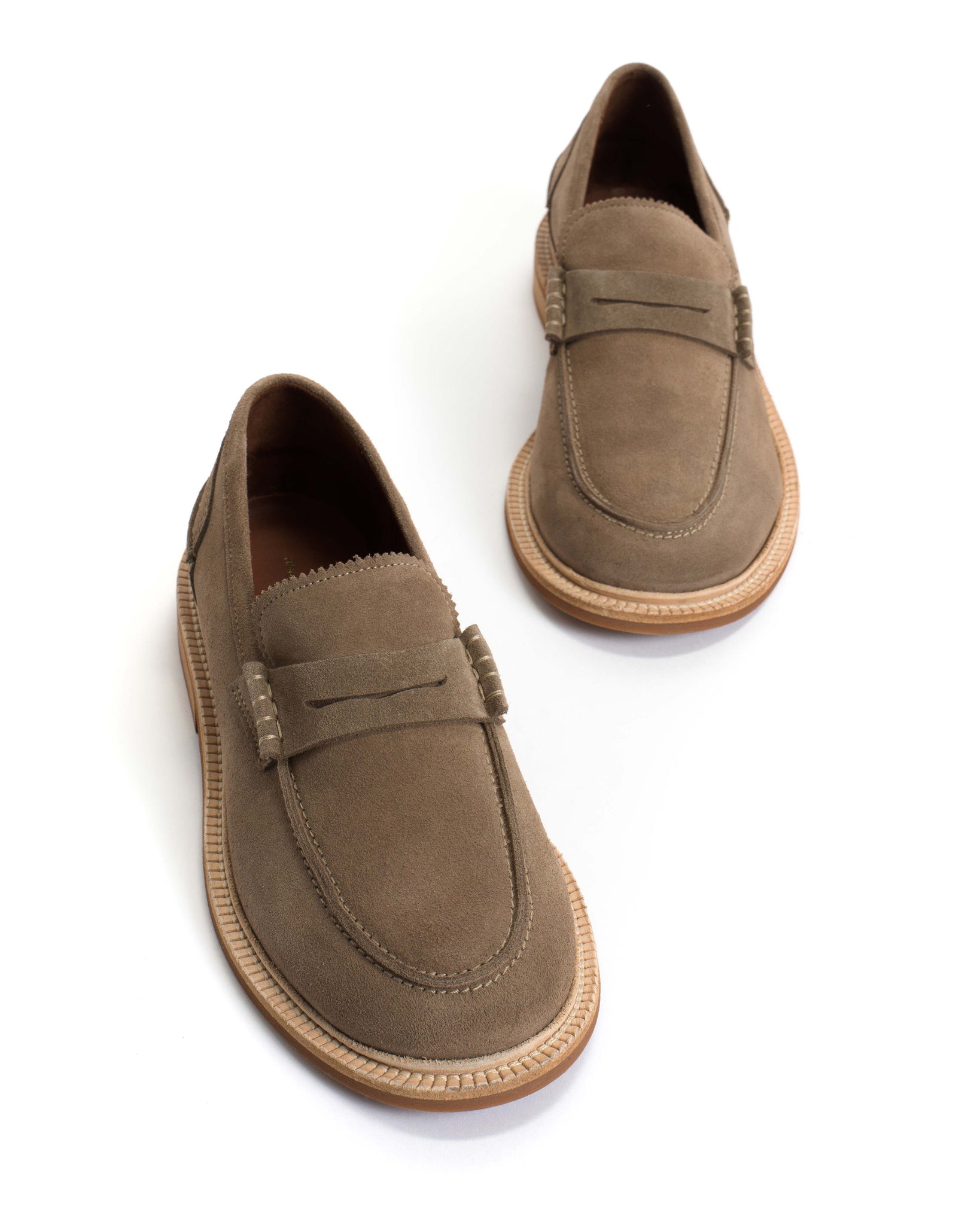 Jeanett Calf suede Mushroom