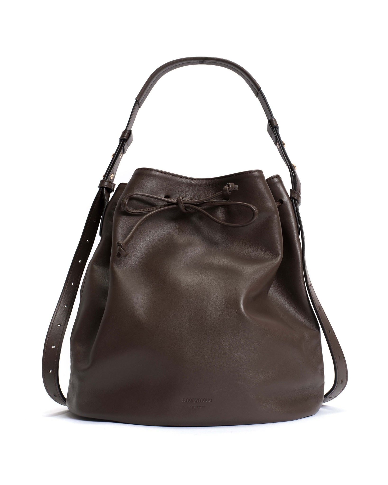 Kacey grand bucket bag Soft calf Coffee brown