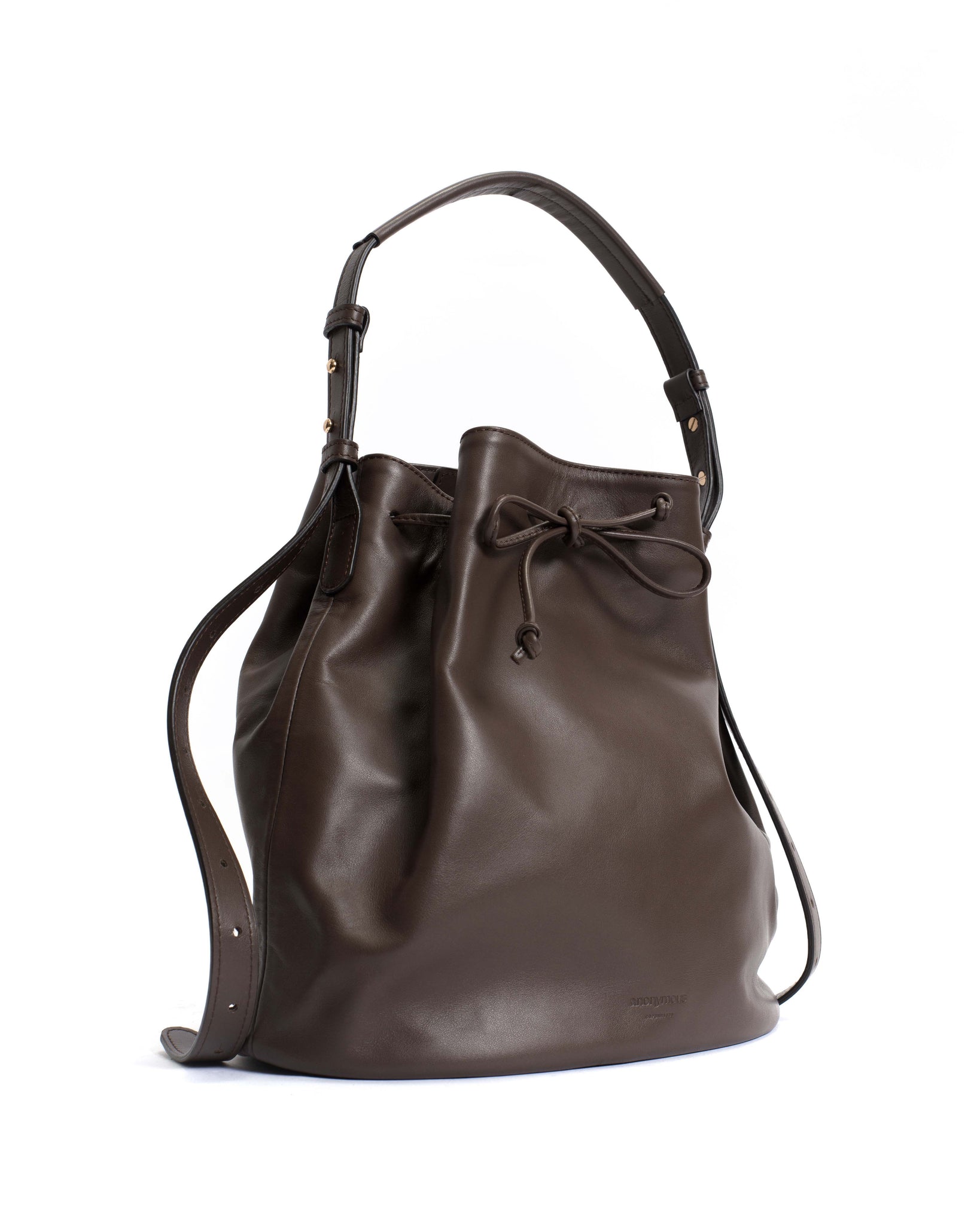 Kacey grand bucket bag Soft calf Coffee brown