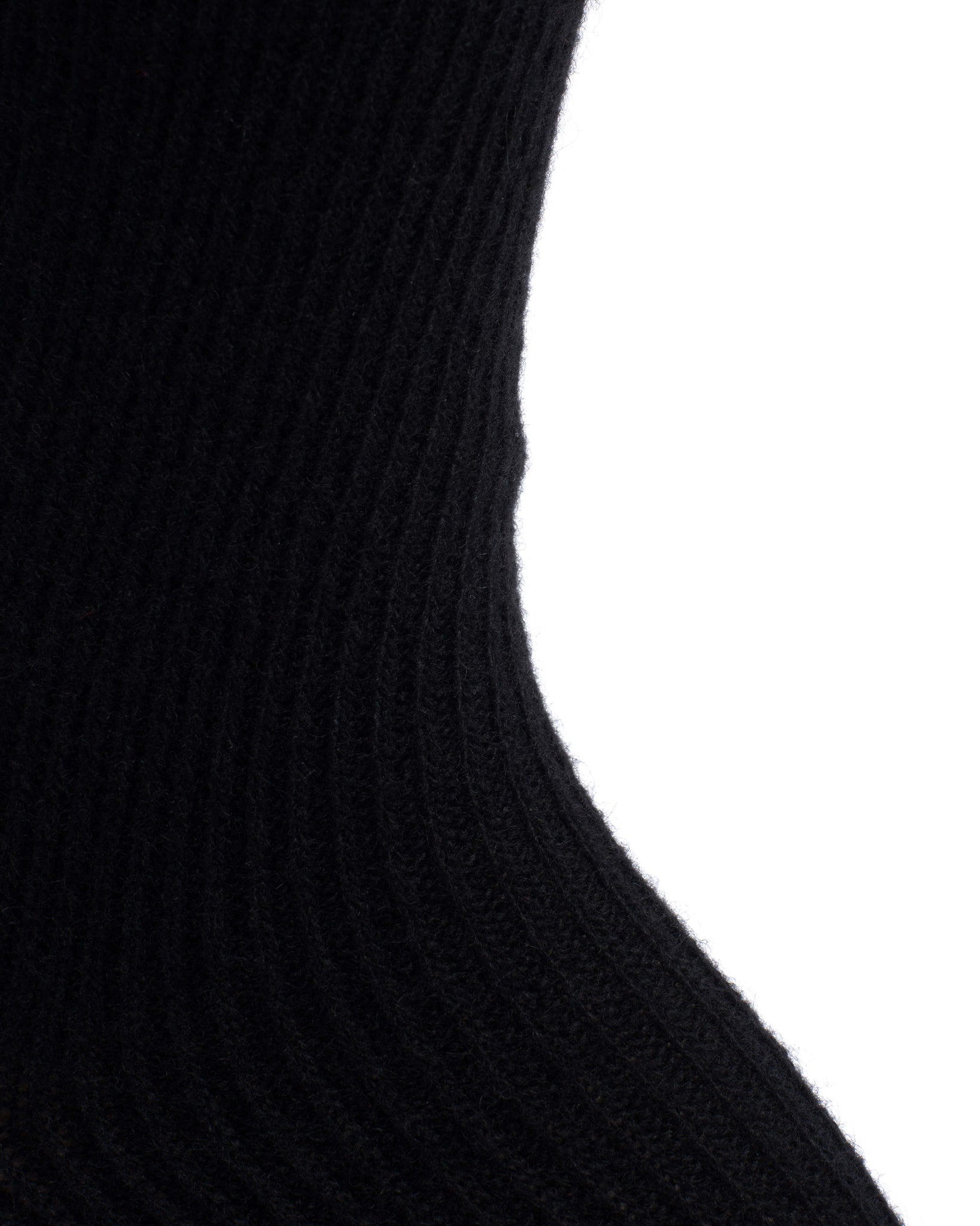 Lanai cashmere socks 70% wool 30% cashmere Black