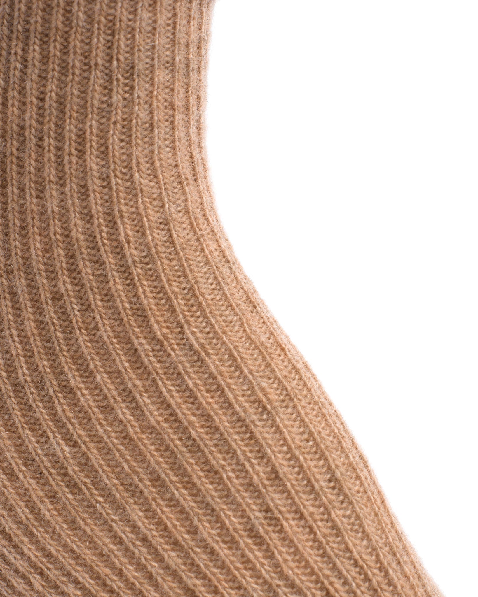 Lanai cashmere socks 70% wool 30% cashmere Caramel