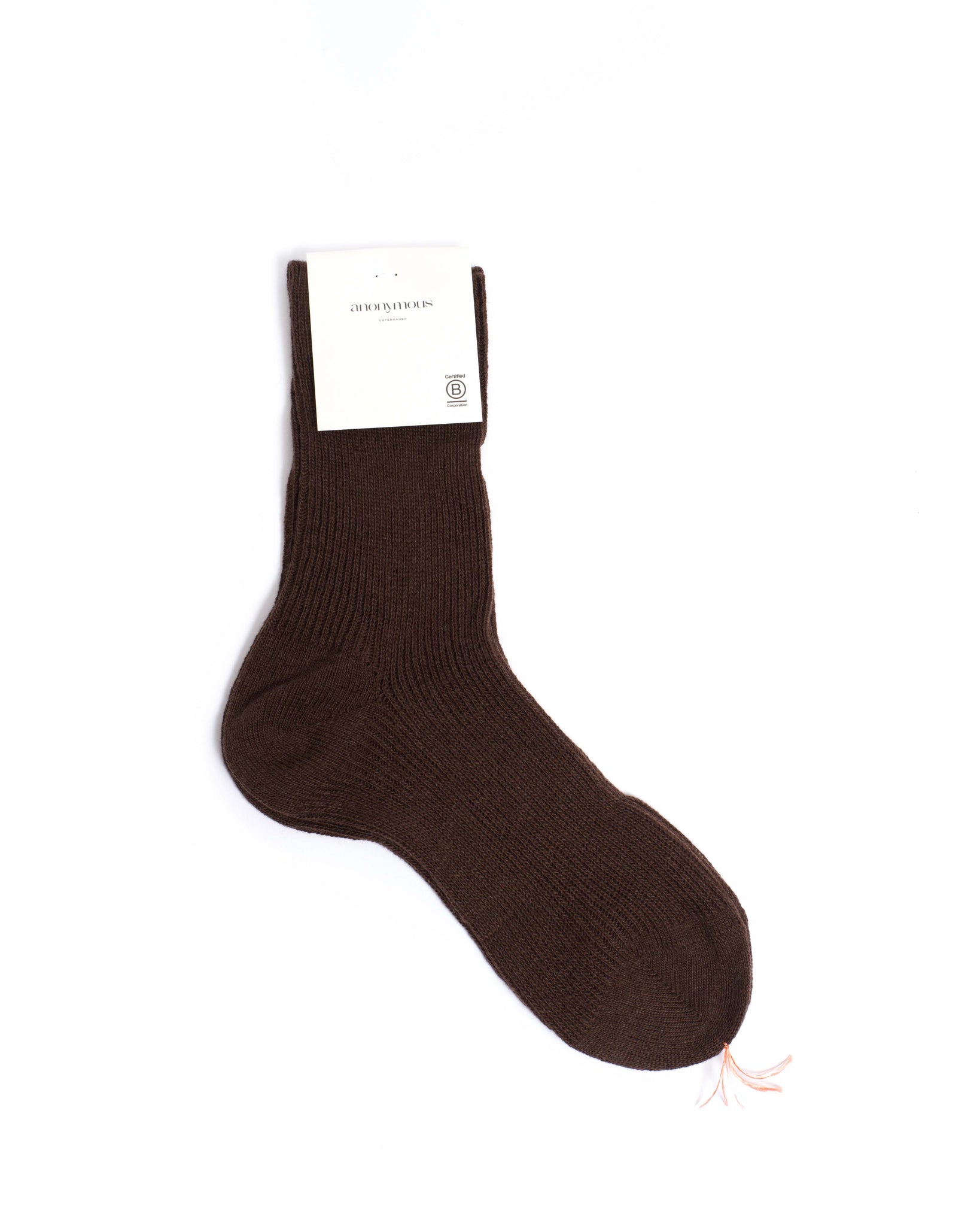 Lanai cashmere socks 70% cashmere 30% wool Chocolate