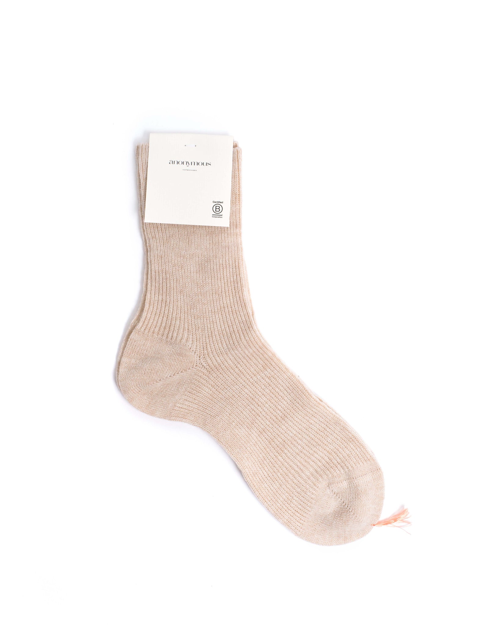 Lanai cashmere socks 70% cashmere 30% wool Powder