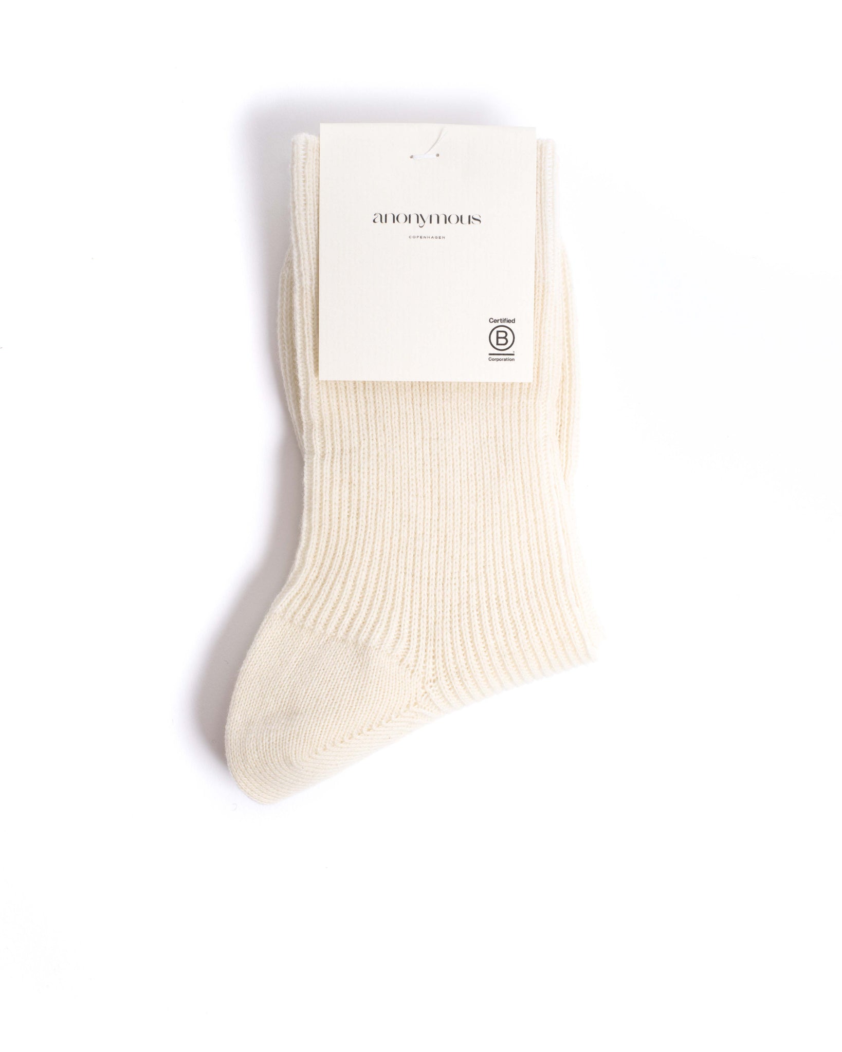 Lanai cashmere socks 70% wool 30% cashmere White sand