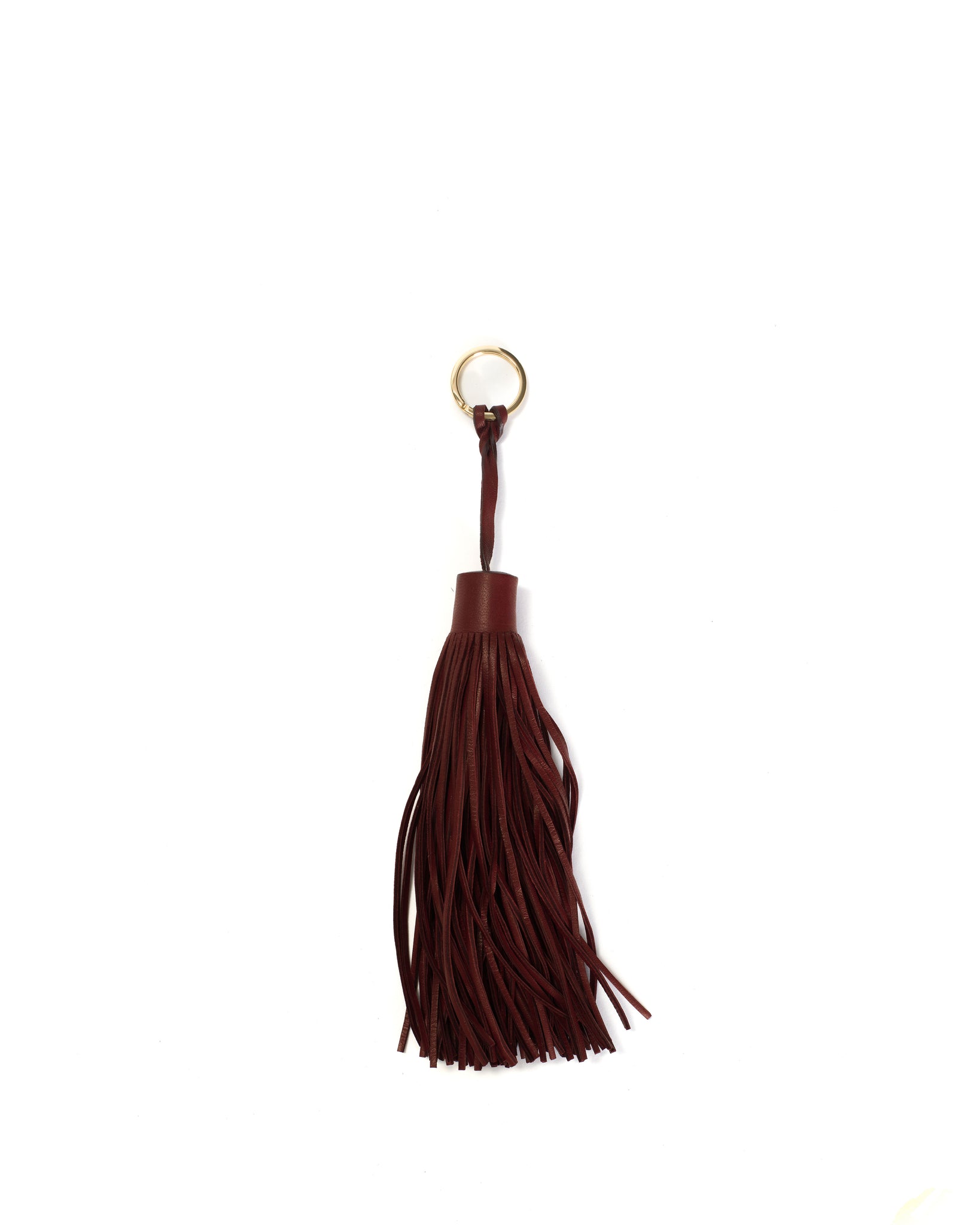 Langley fringe keyring Silky lamb Pomegranate