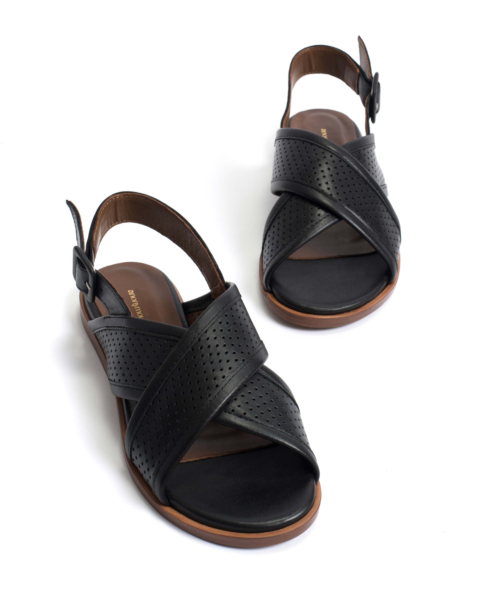 Leila 10 classic turned Soft calf Black