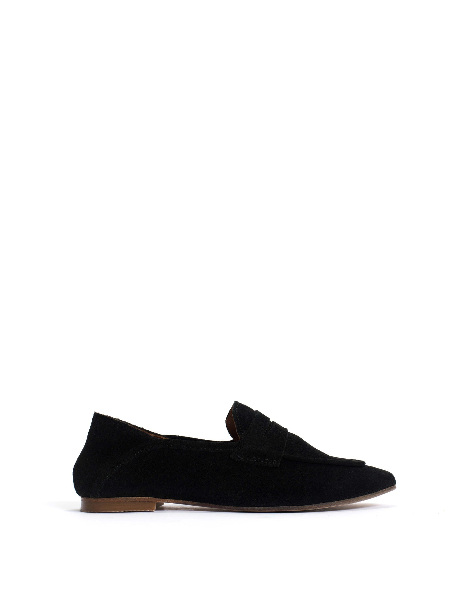 Lindsay Calf suede Black