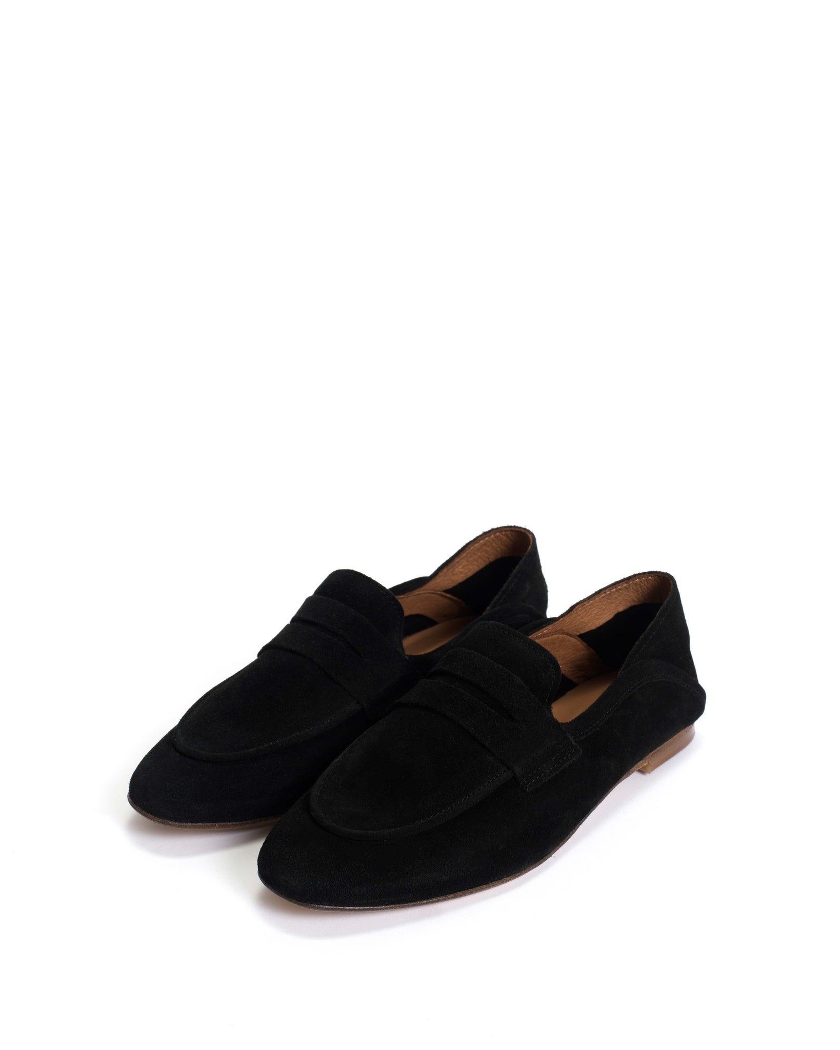 Lindsay Calf suede Black