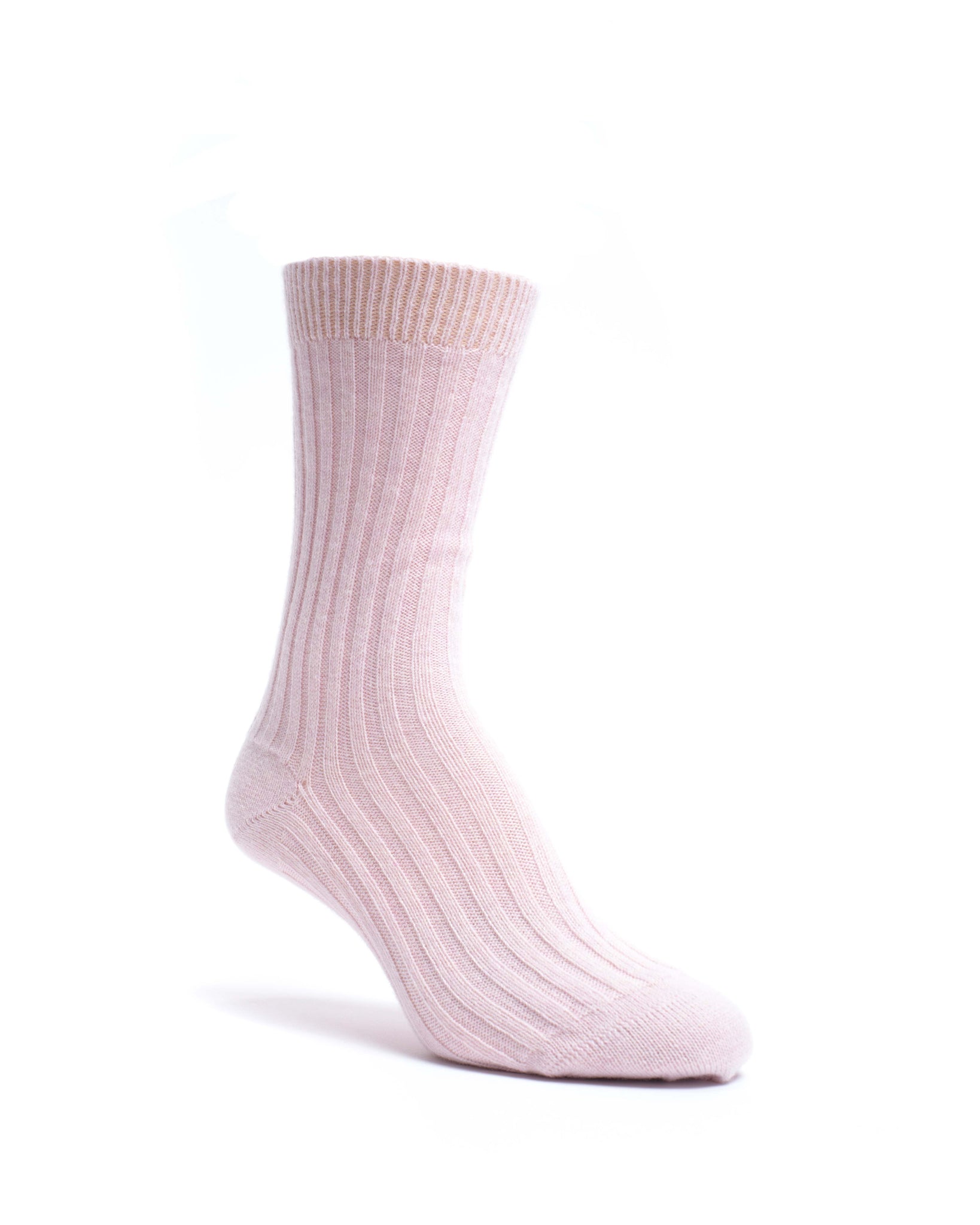 Magdai cashmere socks 100% cashmere (socks) Faded pink