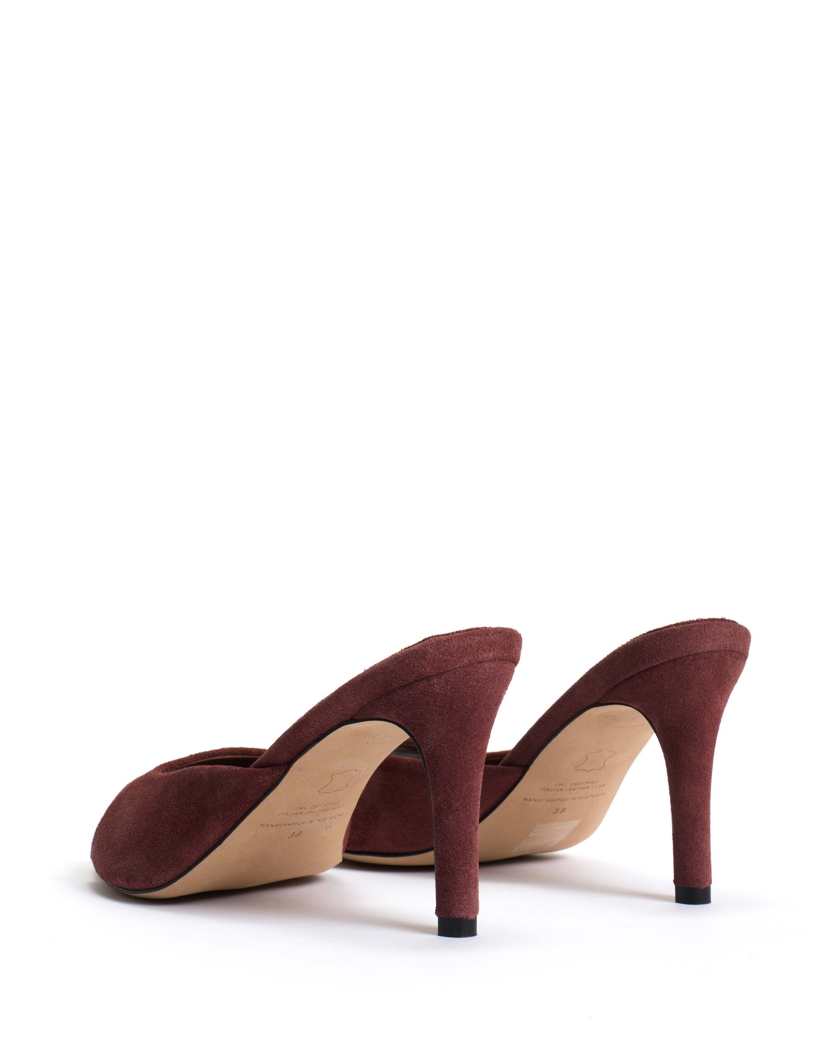 Mazy 75 Calf suede Pomegranate