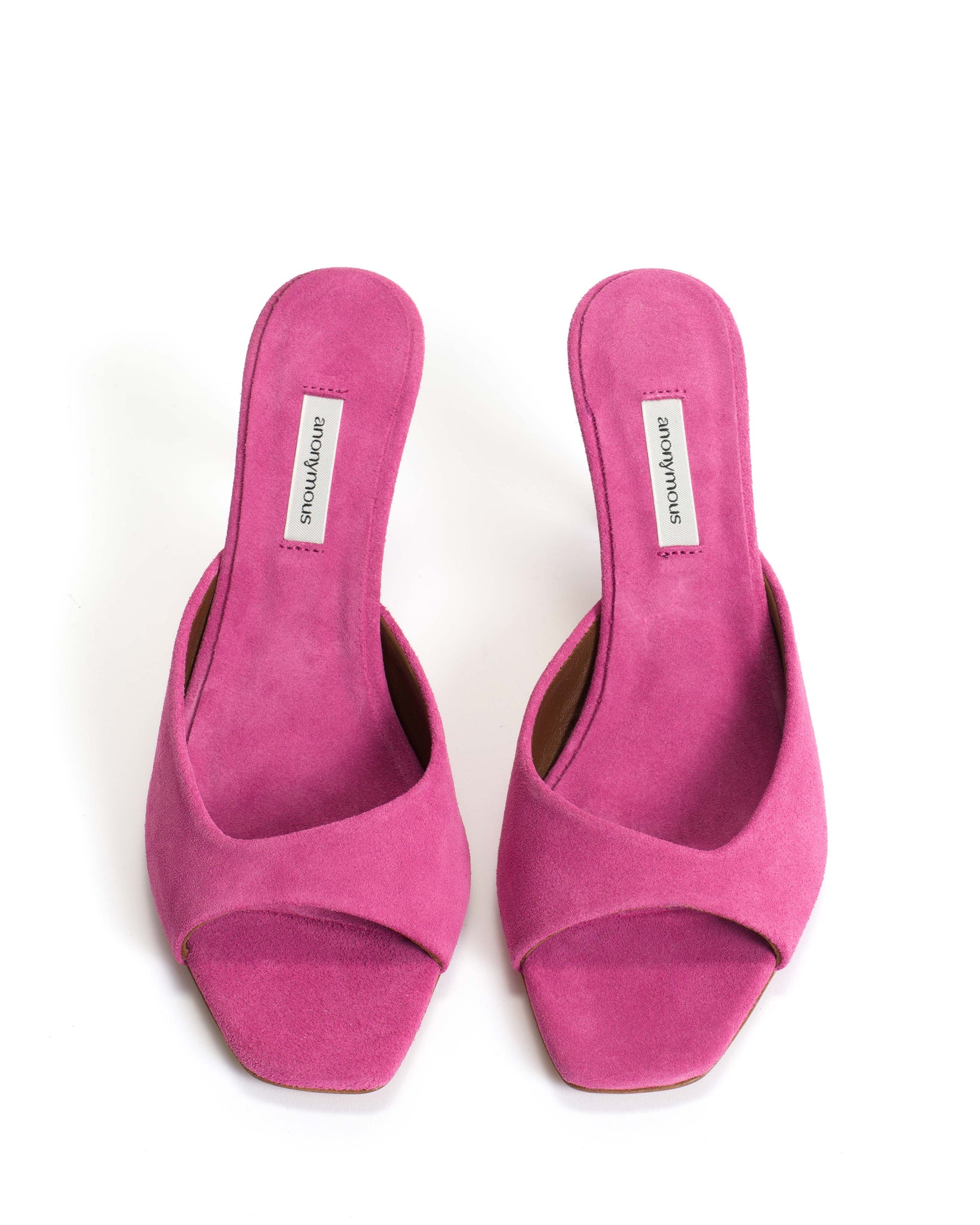 Mazy 75 Calf suede Raspberry sorbet