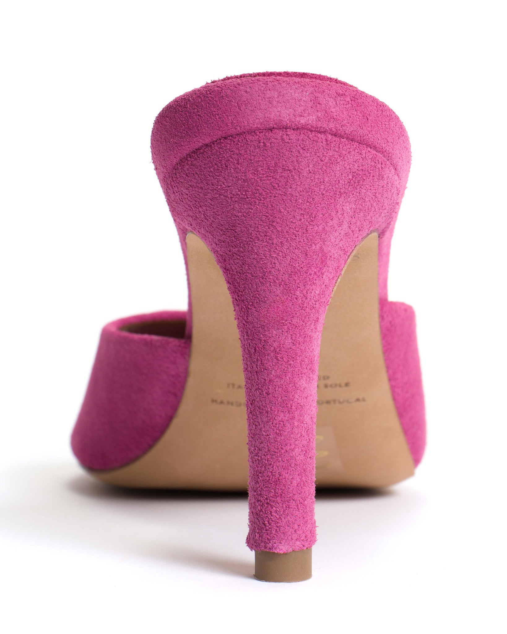 Mazy 75 Calf suede Raspberry sorbet