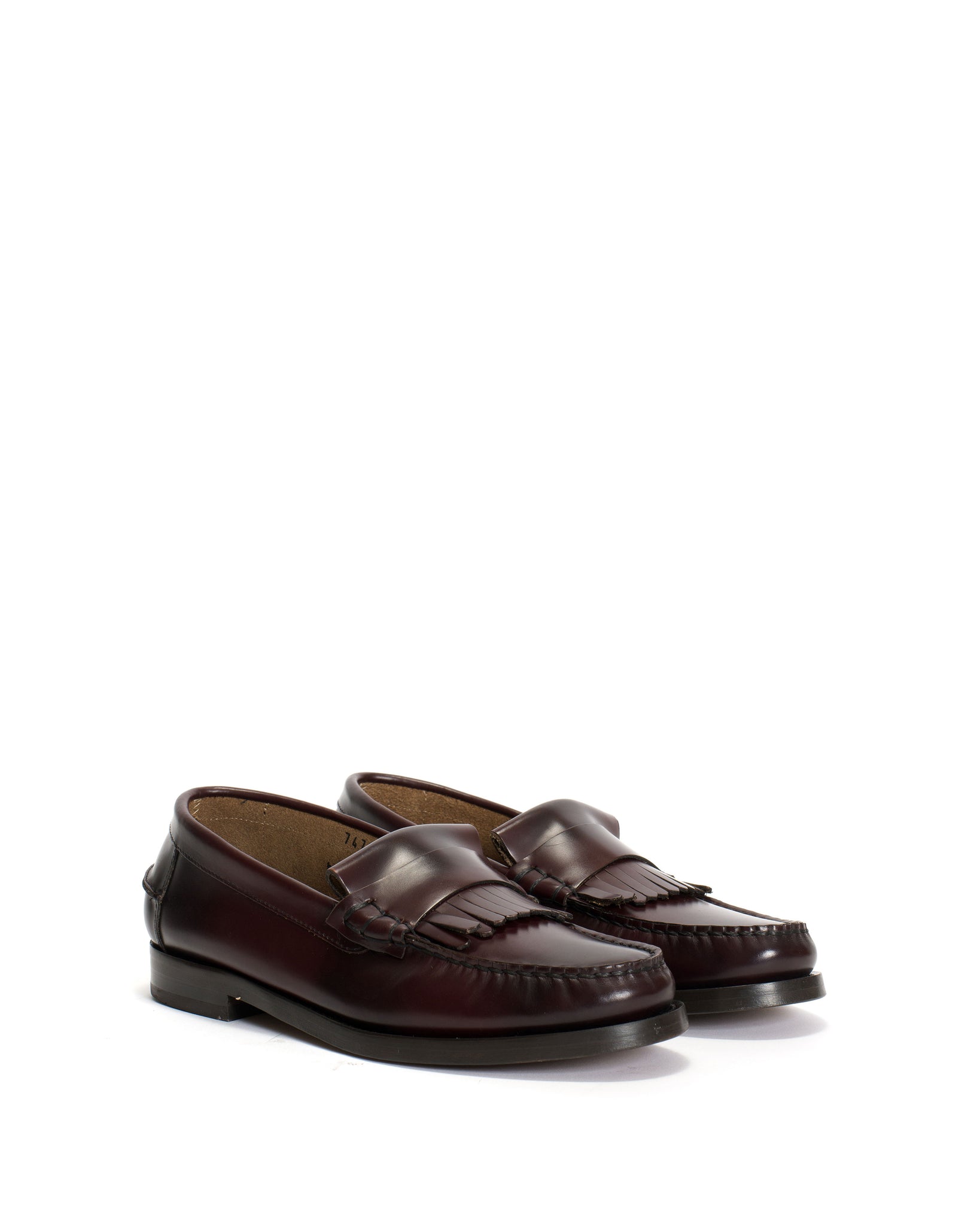 Dico Moccasin Loafer With Fringes Polido Bordeaux - Anonymous Copenhagen