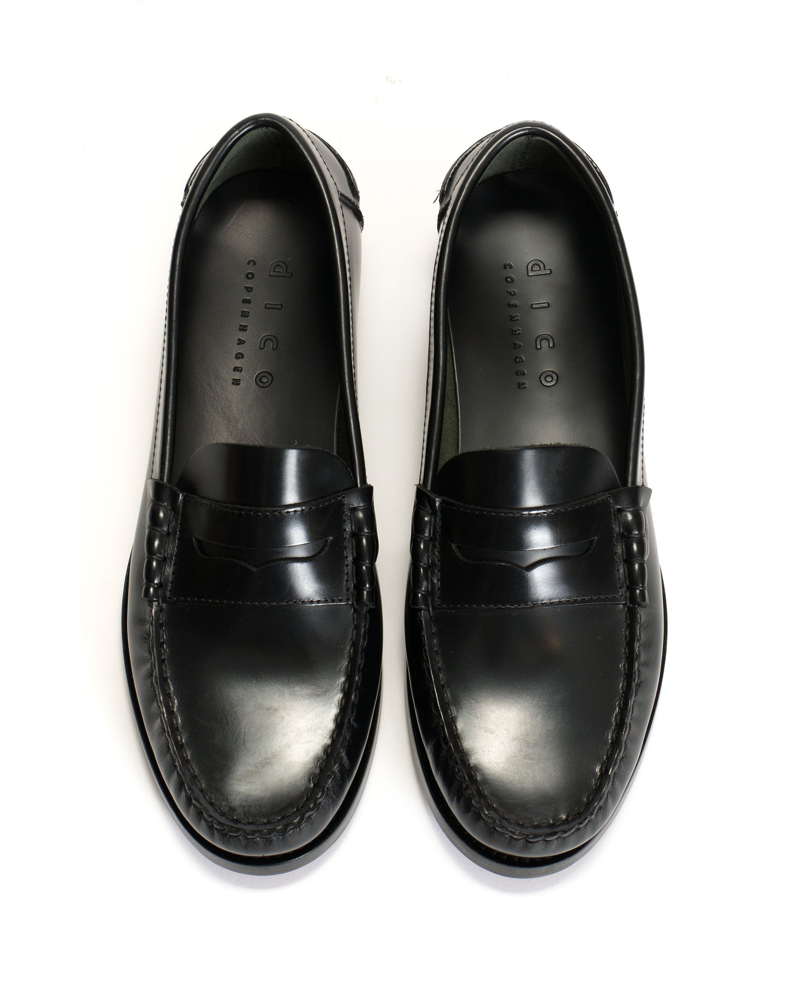 Dico Loafer penny Polido Black - Anonymous Copenhagen