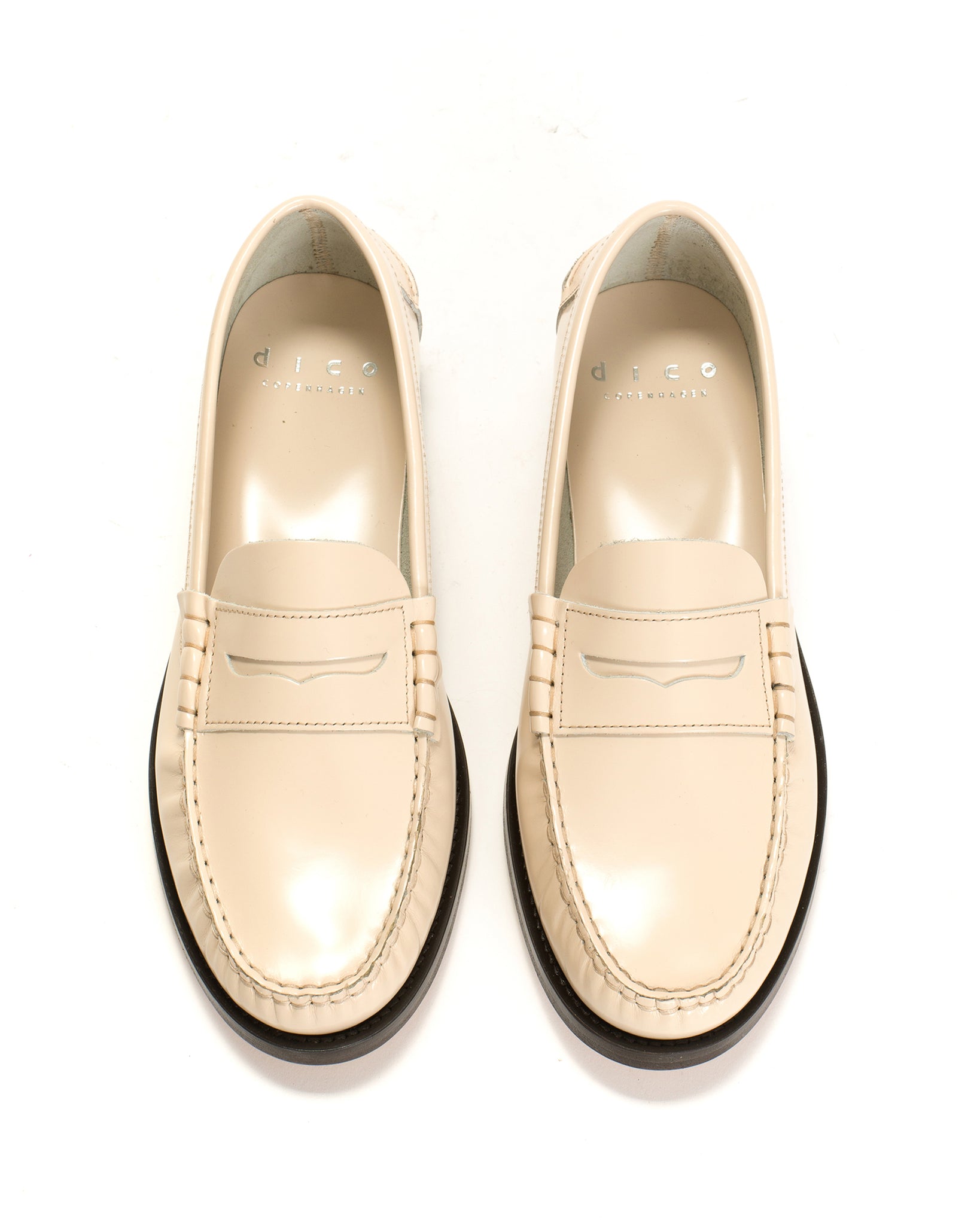 Dico Loafer penny Polido Bone white - Anonymous Copenhagen