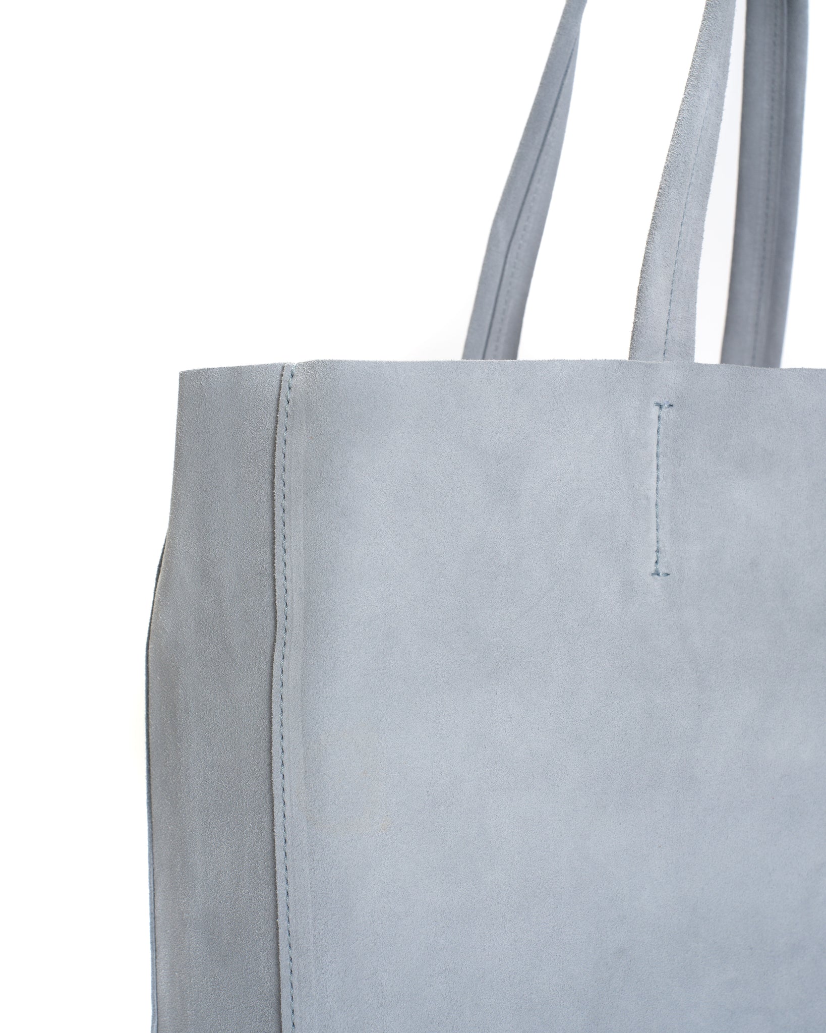 Ruba shopper Calf suede Lichen blue