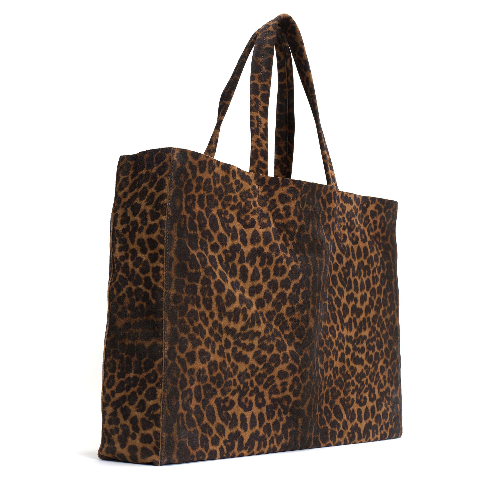 Ruba shopper Calf suede print Leopard - Anonymous Copenhagen