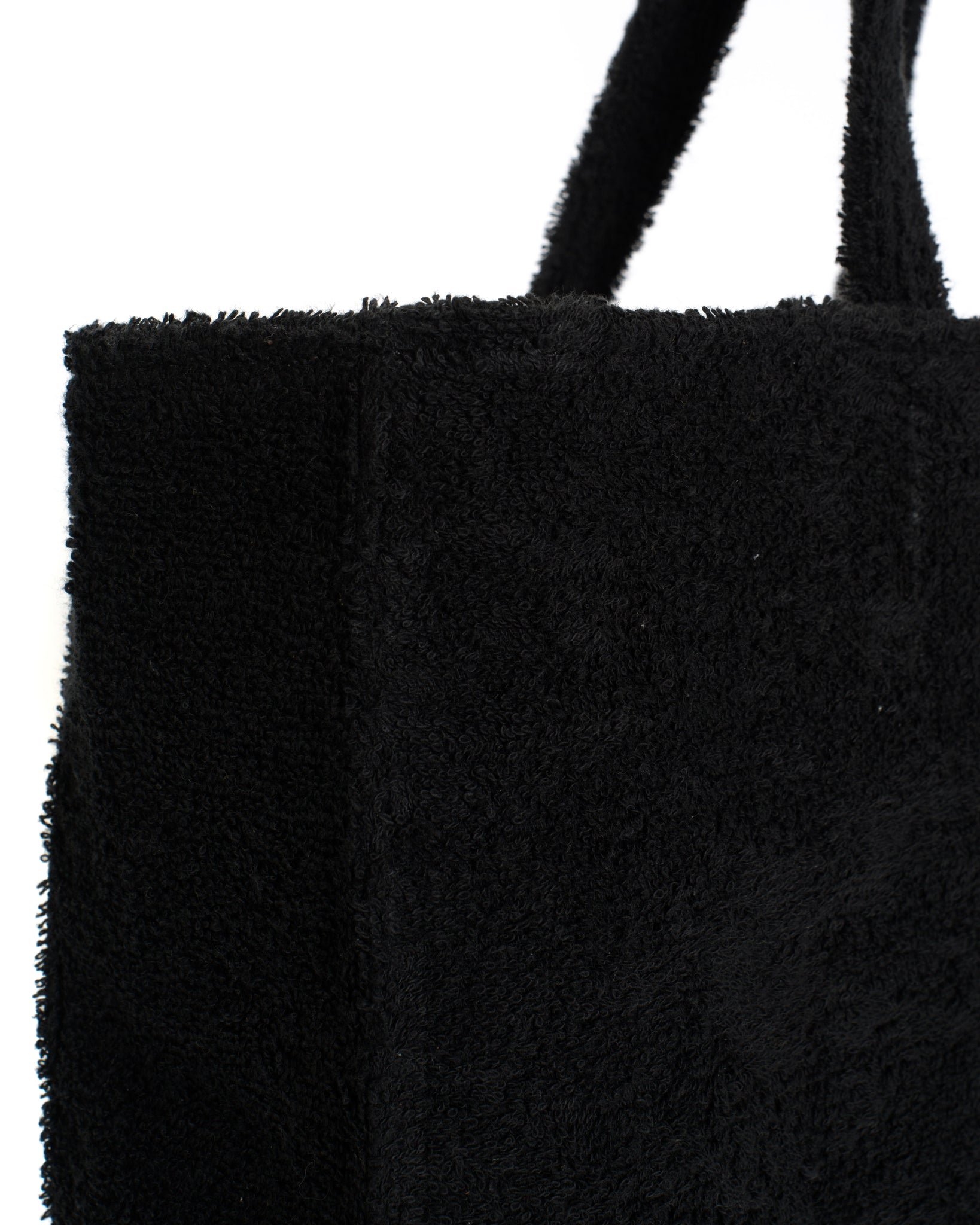 Ruba shopper Cotton towel Off black