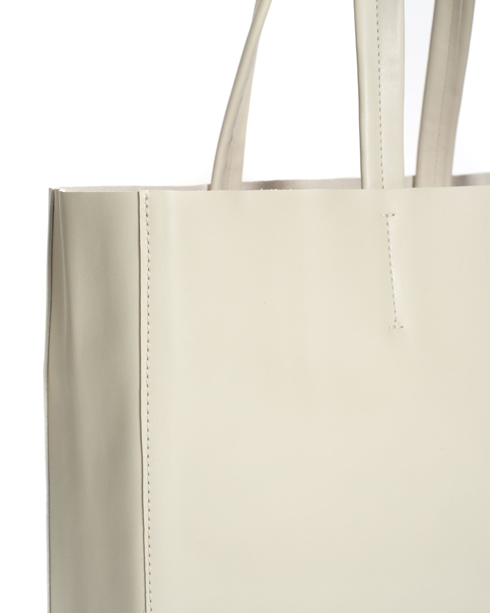 Ruba shopper Soft calf Milk white