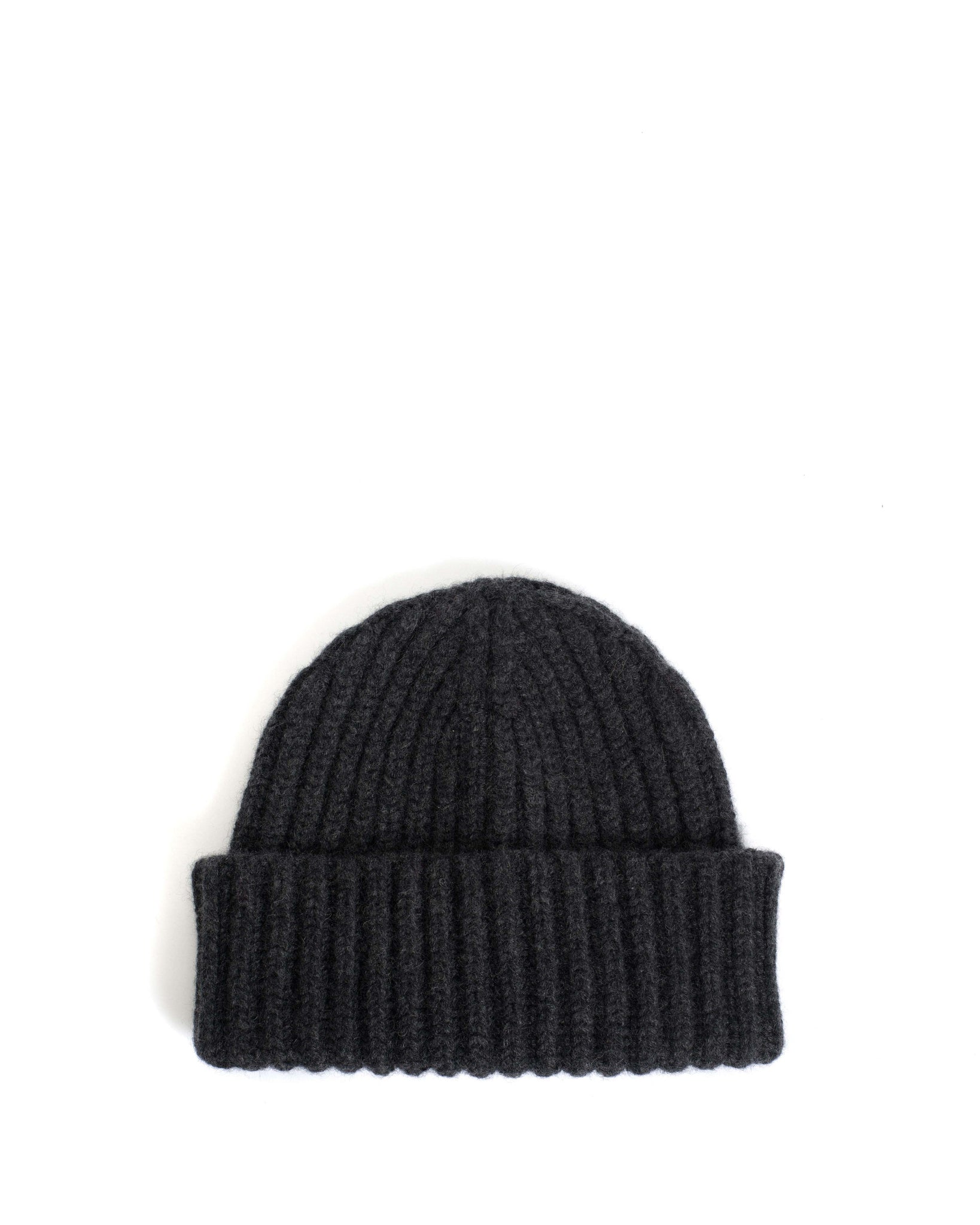 Sandra beanie 100% cashmere Dark grey