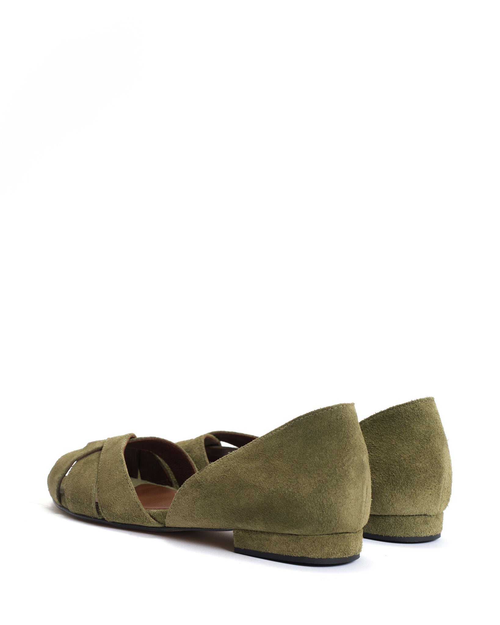 Sanni 20 Calf suede Olive green