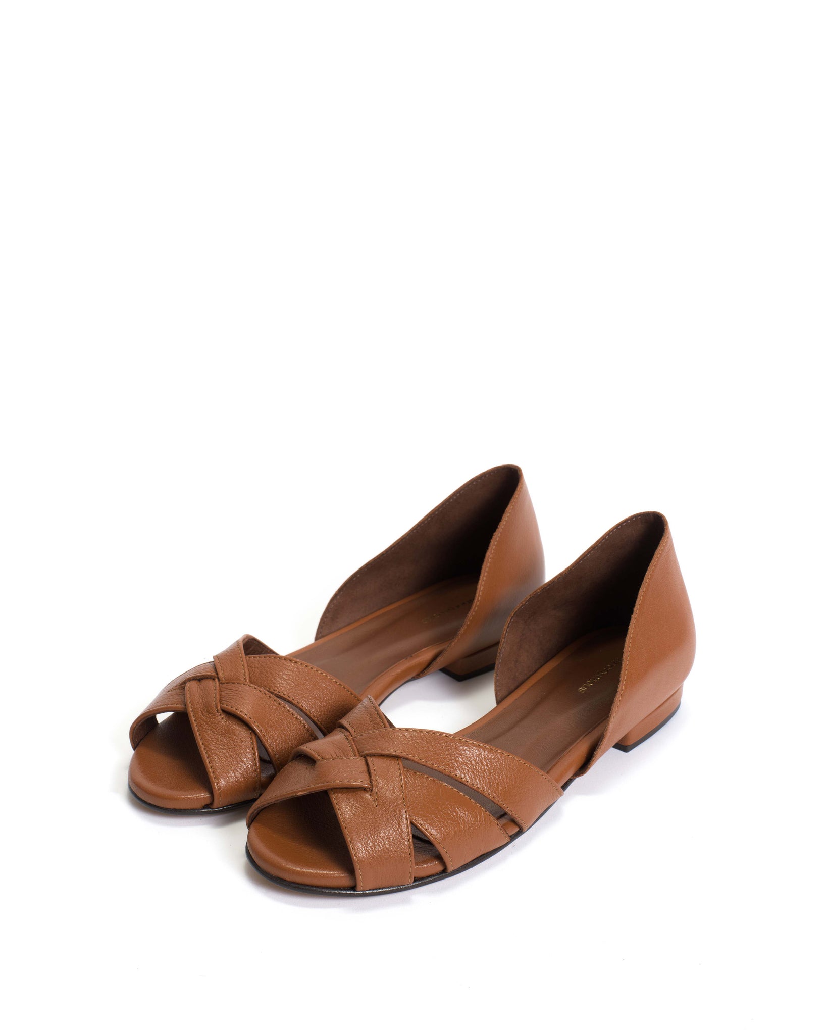 Sanni 20 Grained soft calf Camel