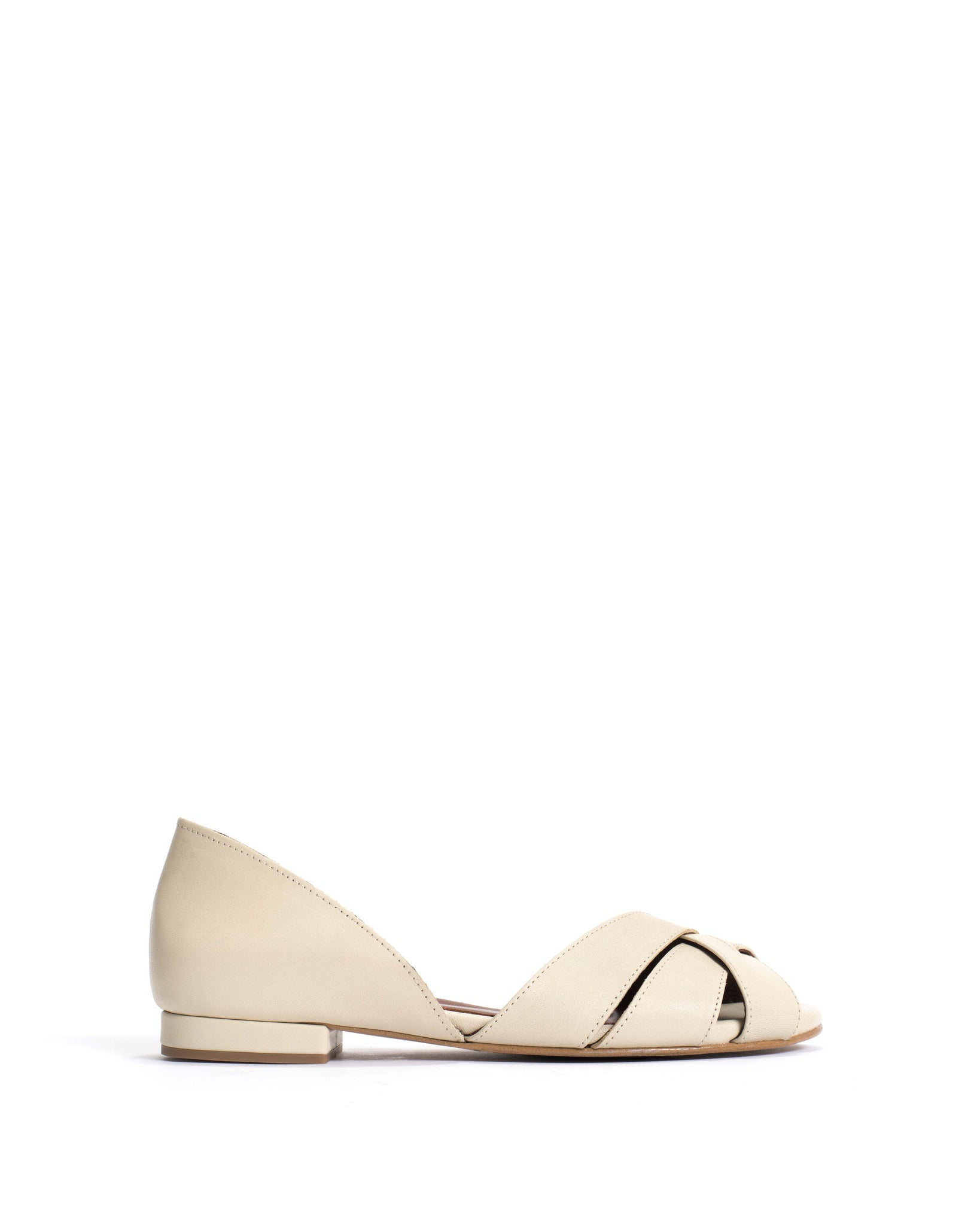 Sanni 20 Soft calf White sand