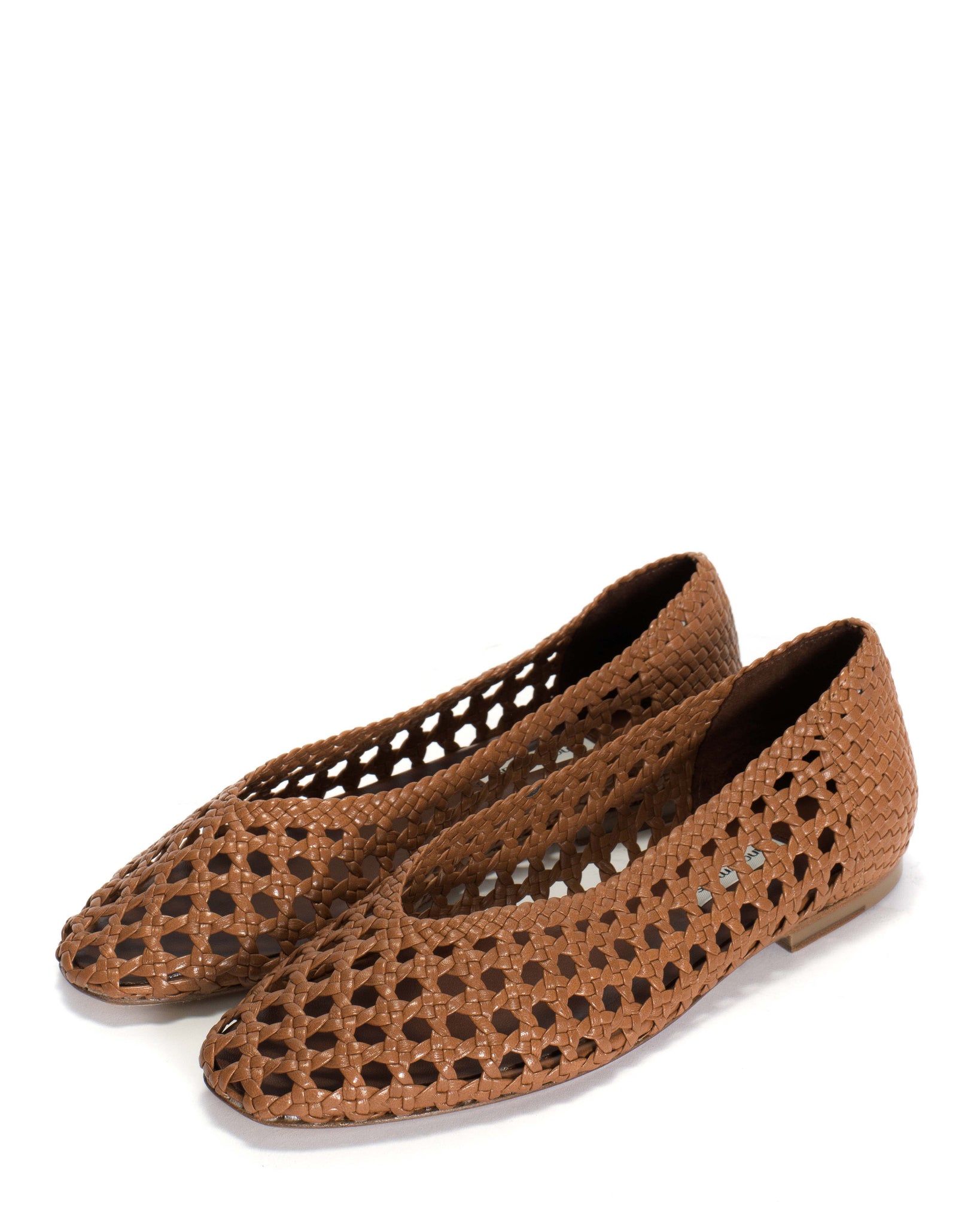 Sessi 10 Hand-braided leather Caramel