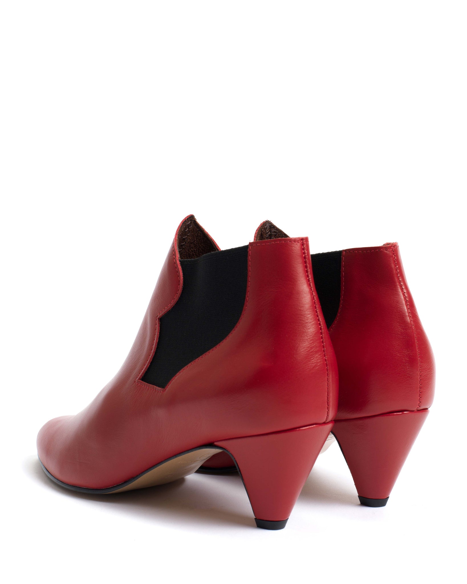 Shalli 50 stiletto Soft calf Ruby red