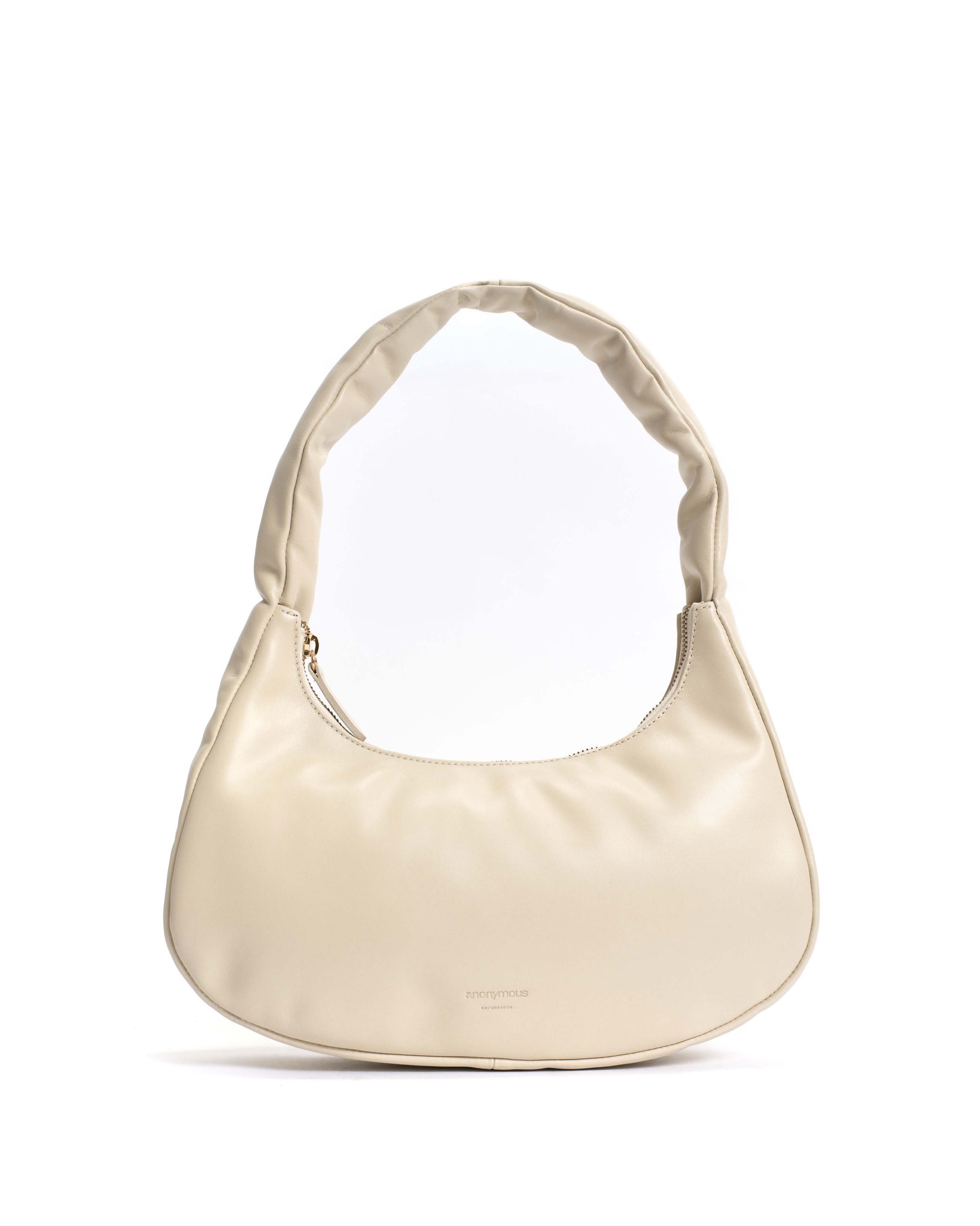 Shane grand pillow bag Soft calf White sand