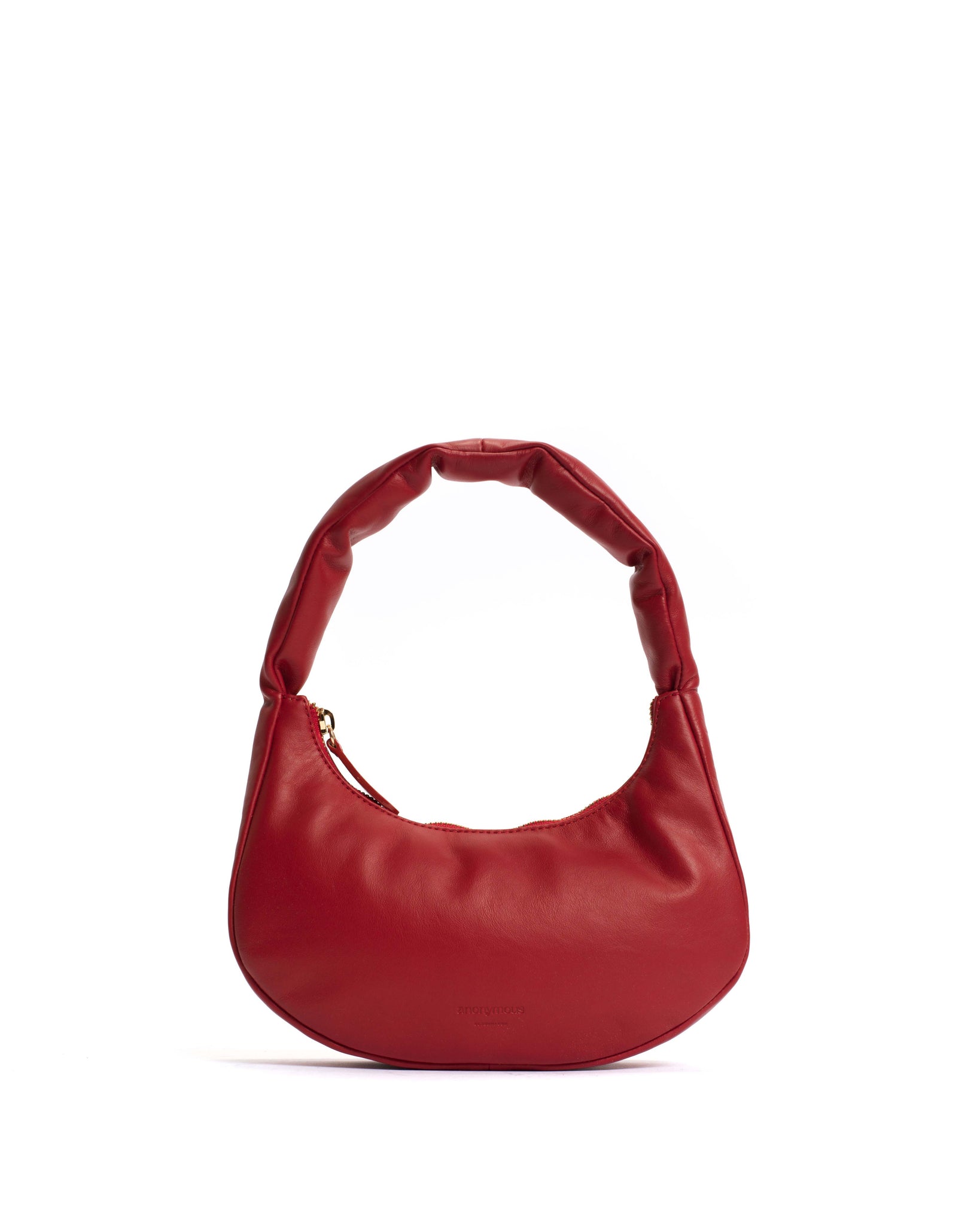 Shane petite pillow bag Soft calf Ruby red